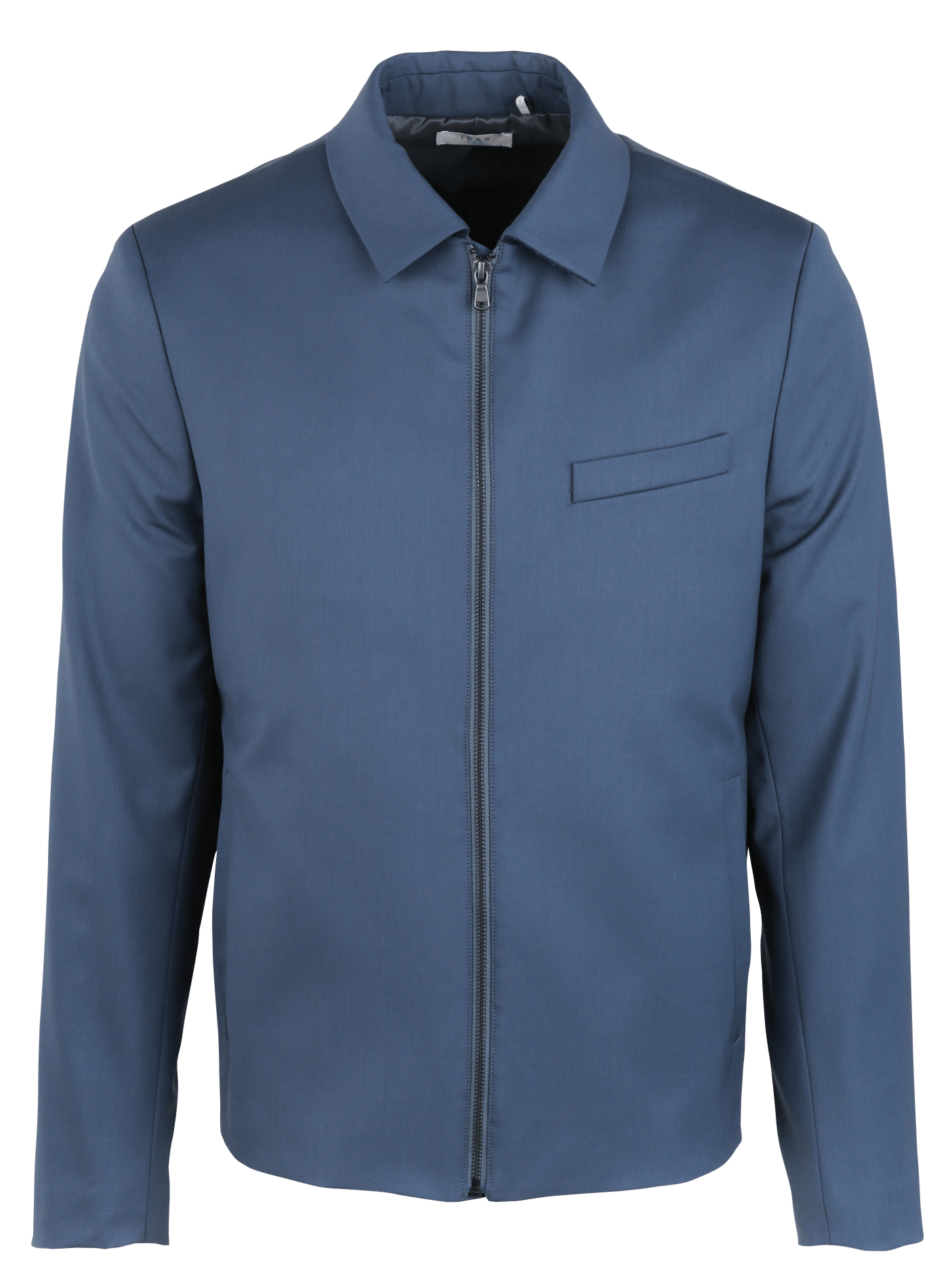 Blouson col chemise IKKS Bleu