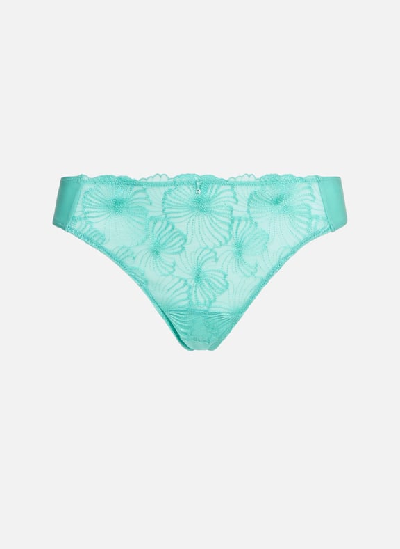 Heather Hills lace tanga Blue by WACOAL WACOAL Heather Hills lace tanga Blue