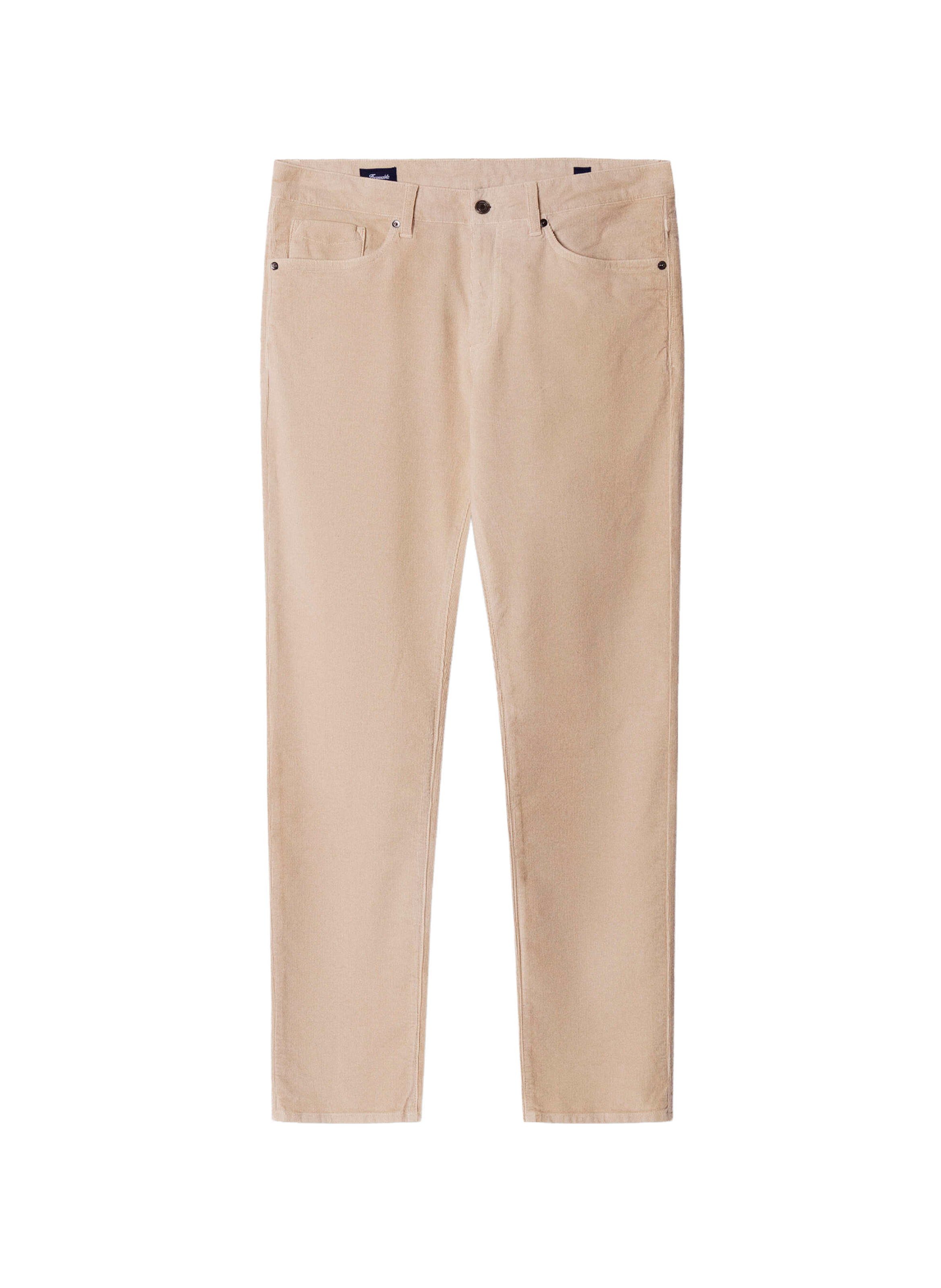 Pantalon en velours côtelé  FACONNABLE Beige