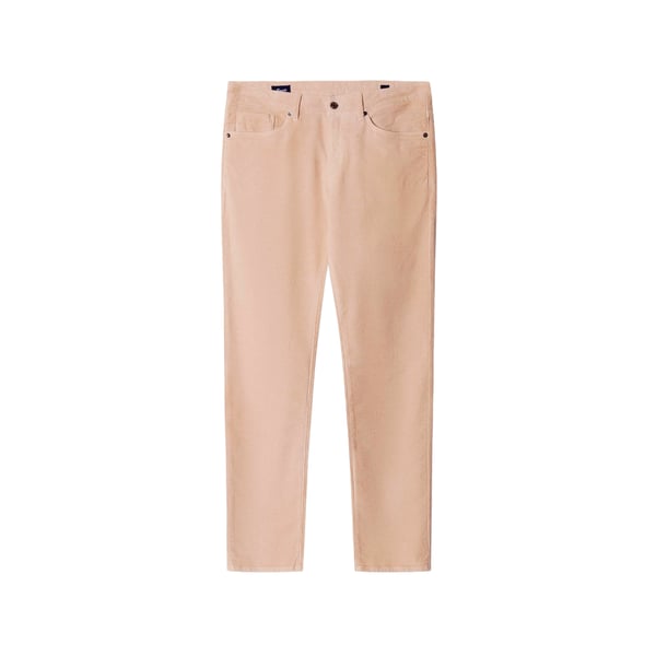 Façonnable Pantalon En Velours Côtelé In Neutral