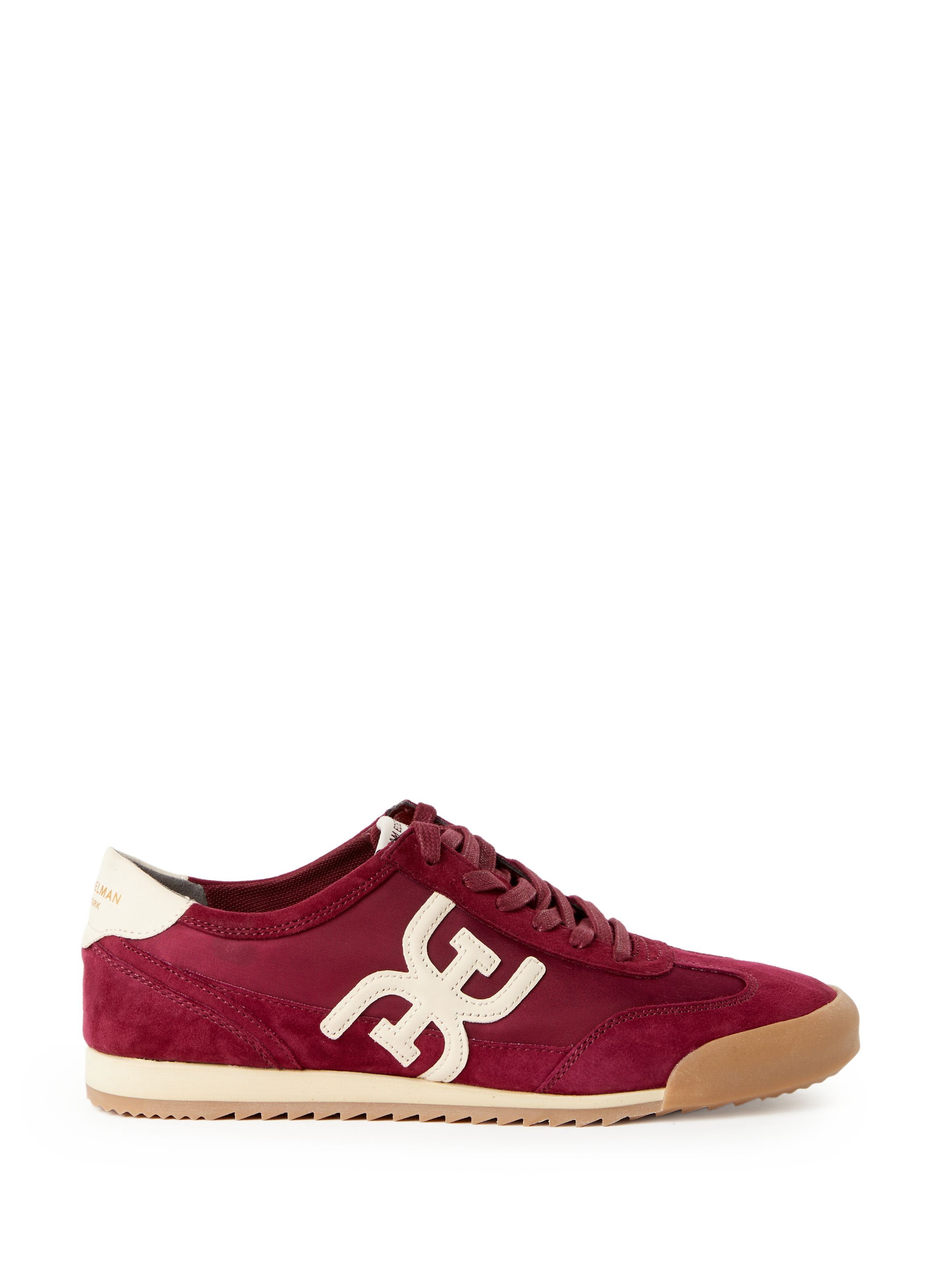 Baskets en cuir mélangé Rouge by SAM EDELMAN SAM EDELMAN Baskets en cuir mélangé Rouge