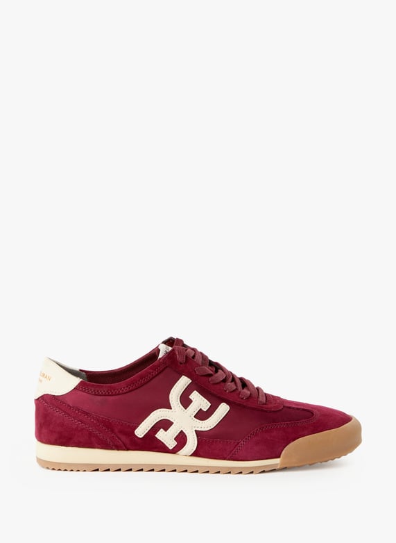 Baskets en cuir mélangé | Rouge by SAM EDELMAN Baskets en cuir mélangé Rouge