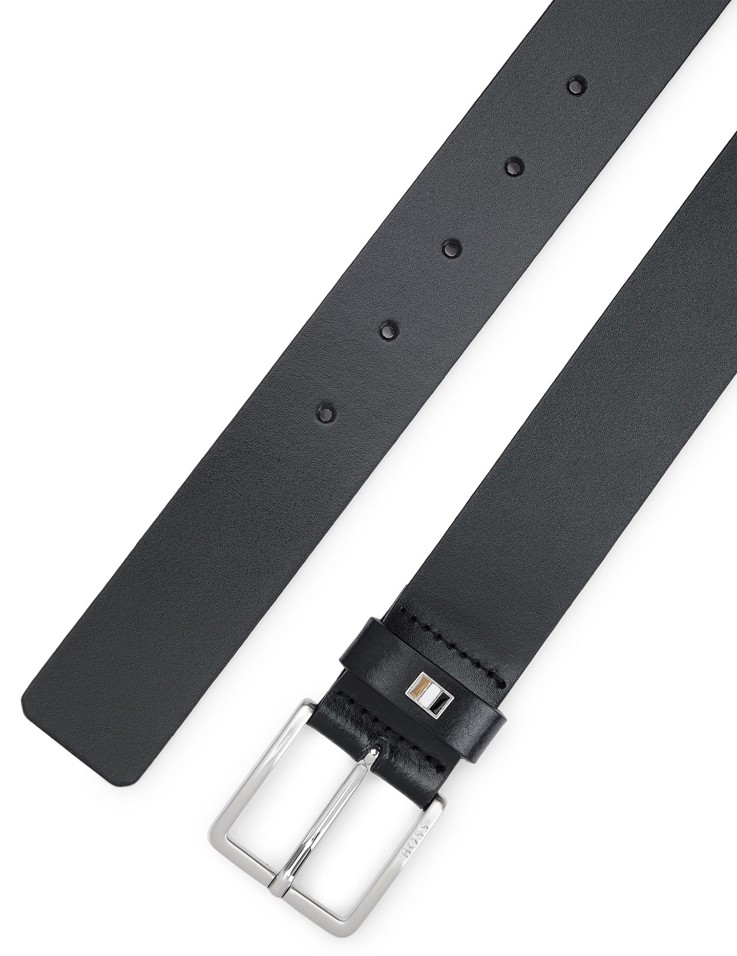 Ceinture en cuir BOSS Noir