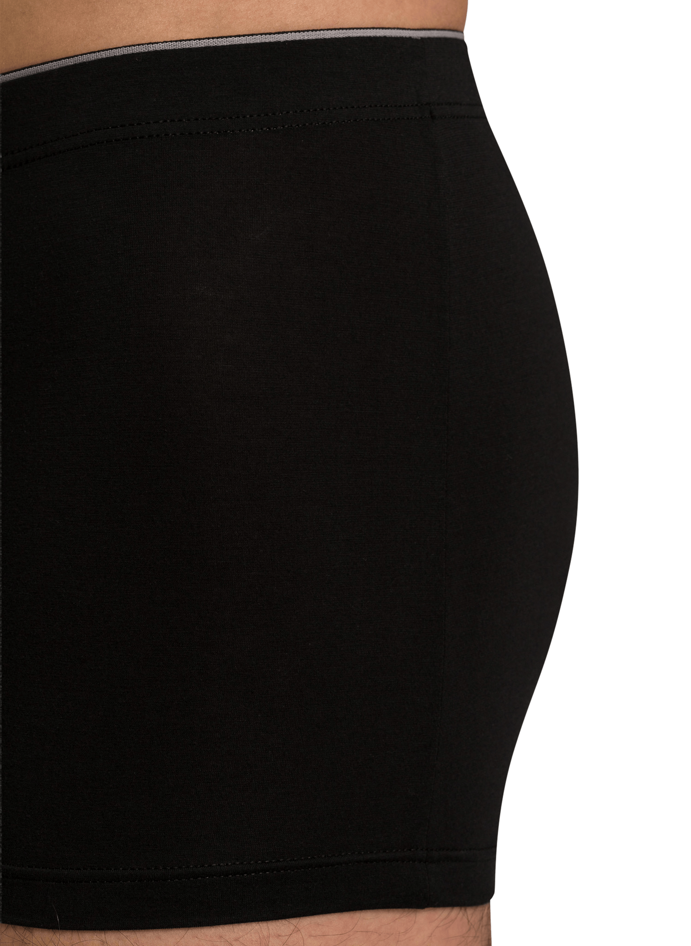 Boxer en coton stretch Noir