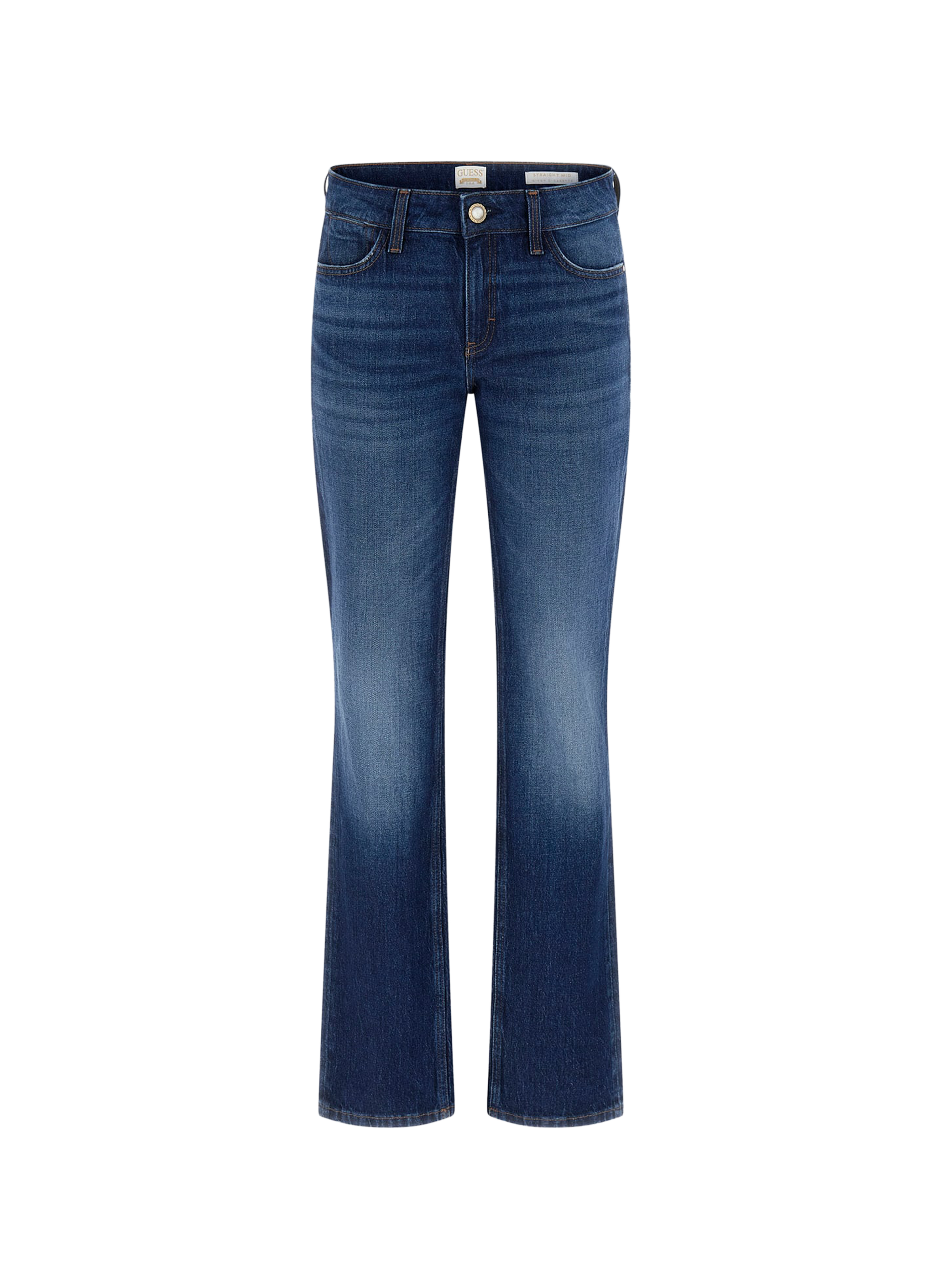 Bootcut jeans in mixed cotton GUESS Blue