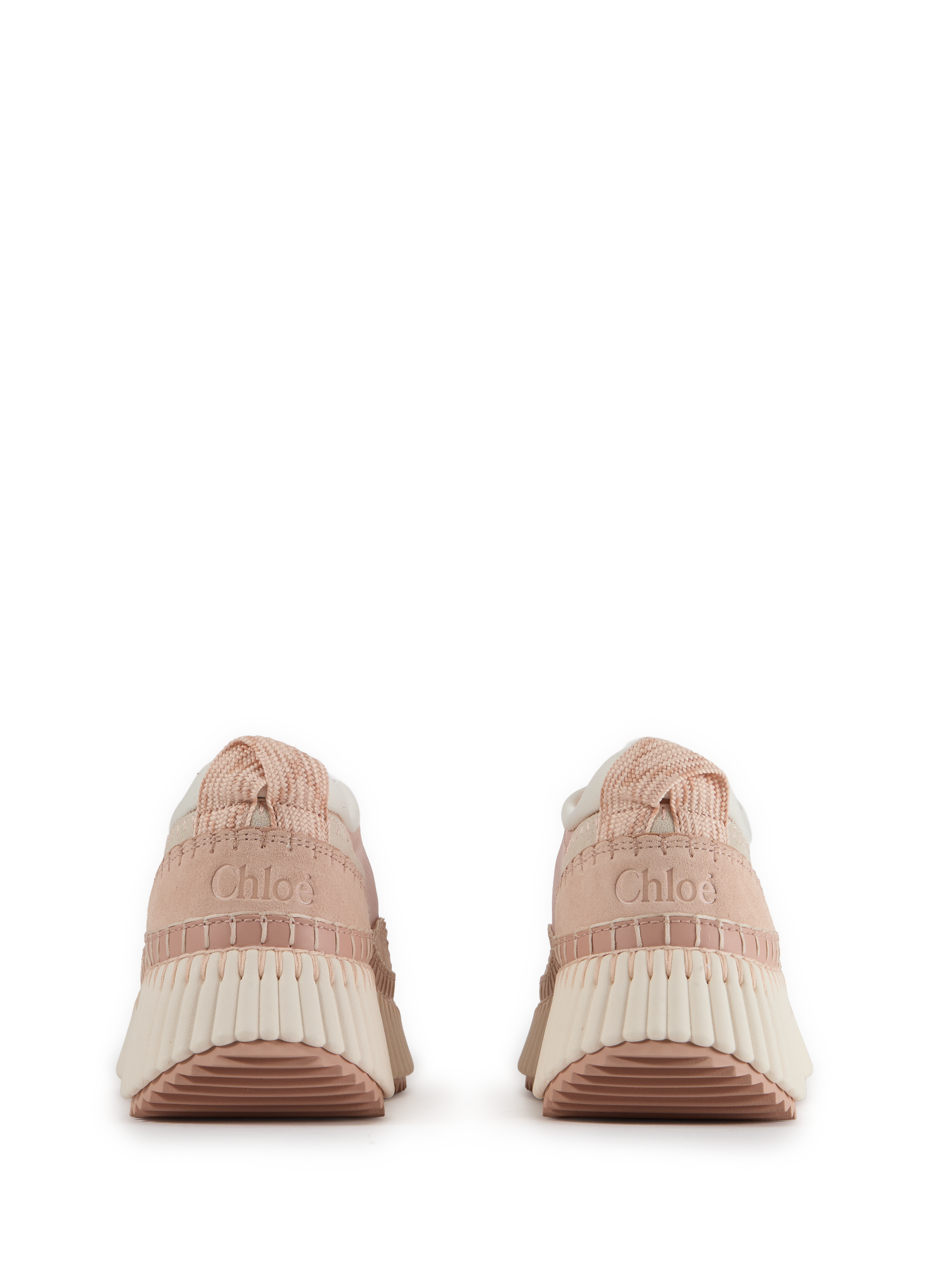 Low-top Nama sneakers with wedge soles CHLOÉ Beige