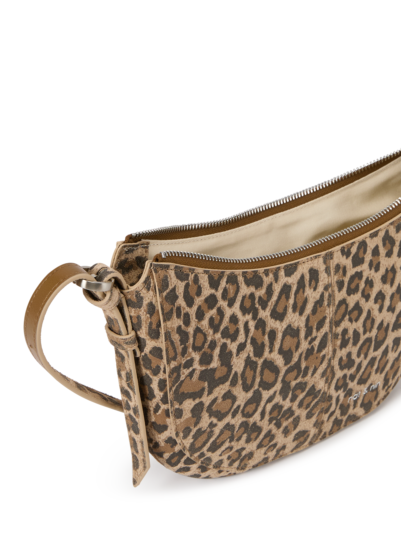 Mini Macy leather bag NAT & NIN Beige