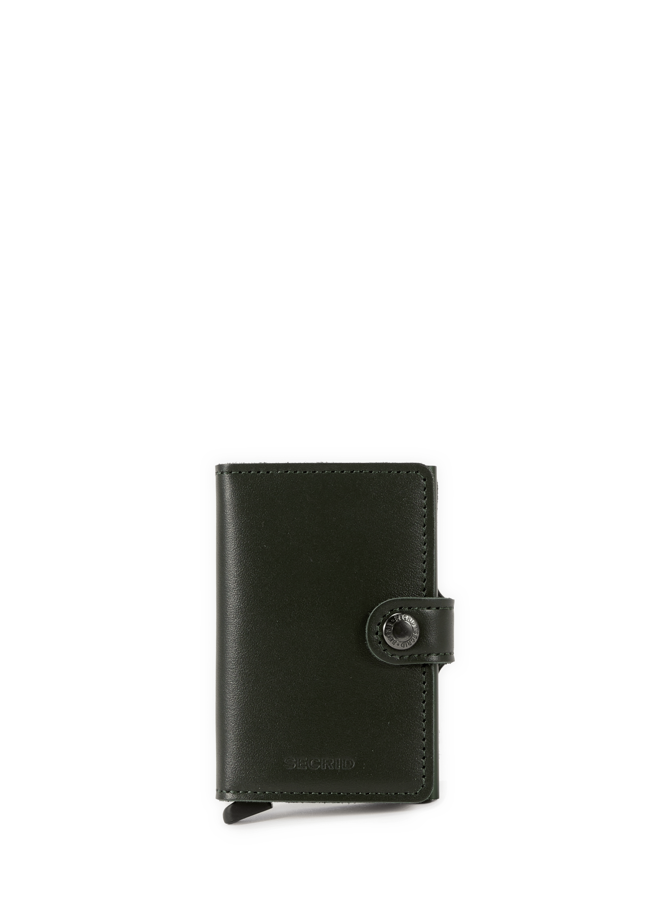 Original leather Miniwallet cardholder SECRID Green