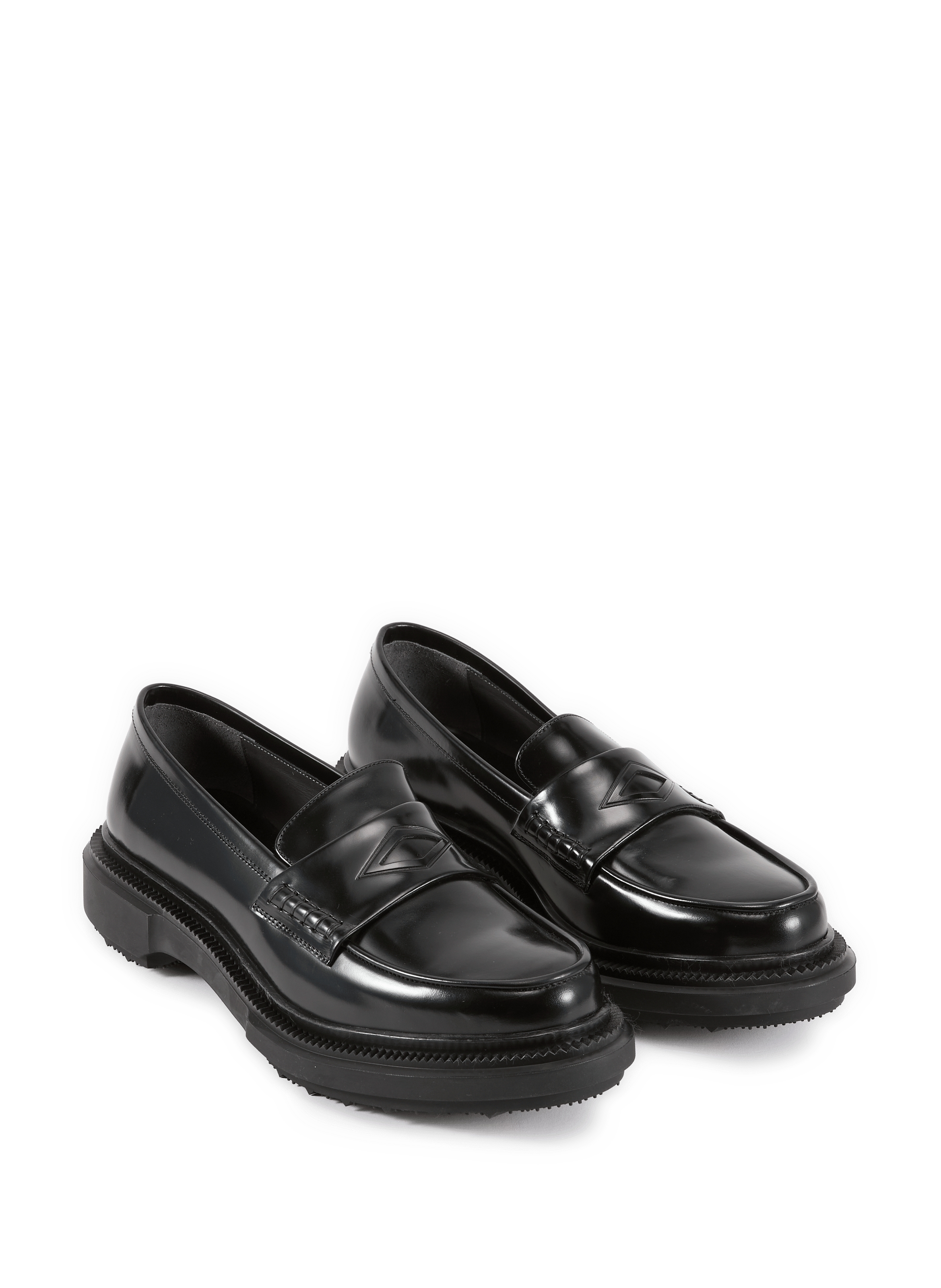 Derbies en cuir ADIEU Noir