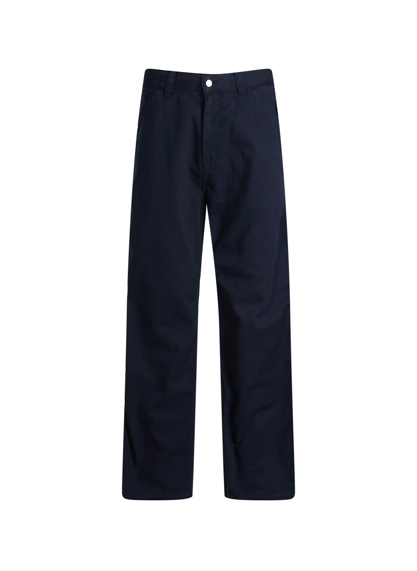 Loose cotton trousers CARHARTT WIP Blue