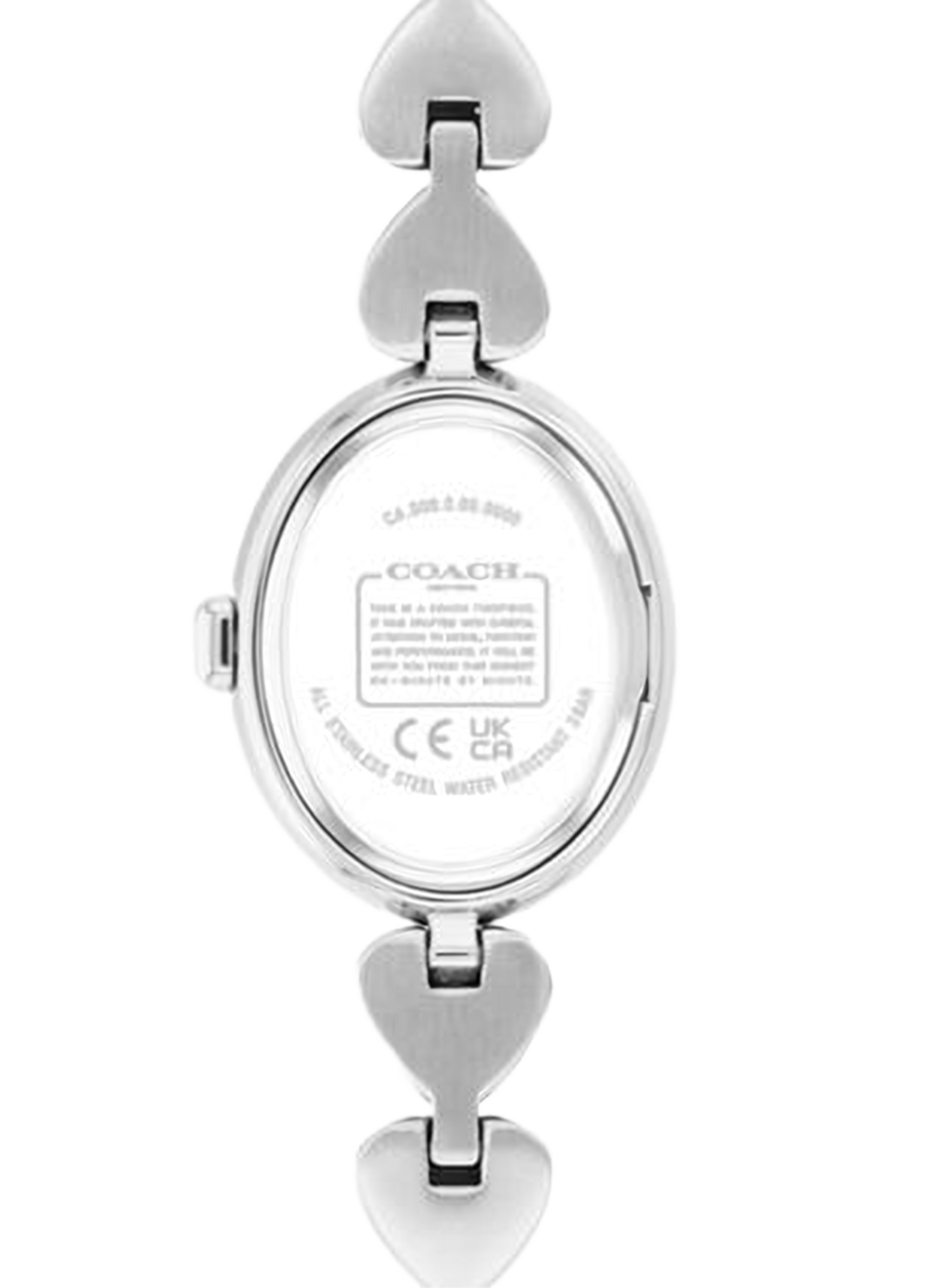 Montre quartz Sammy en acier inoxydable COACH MONTRES Argent