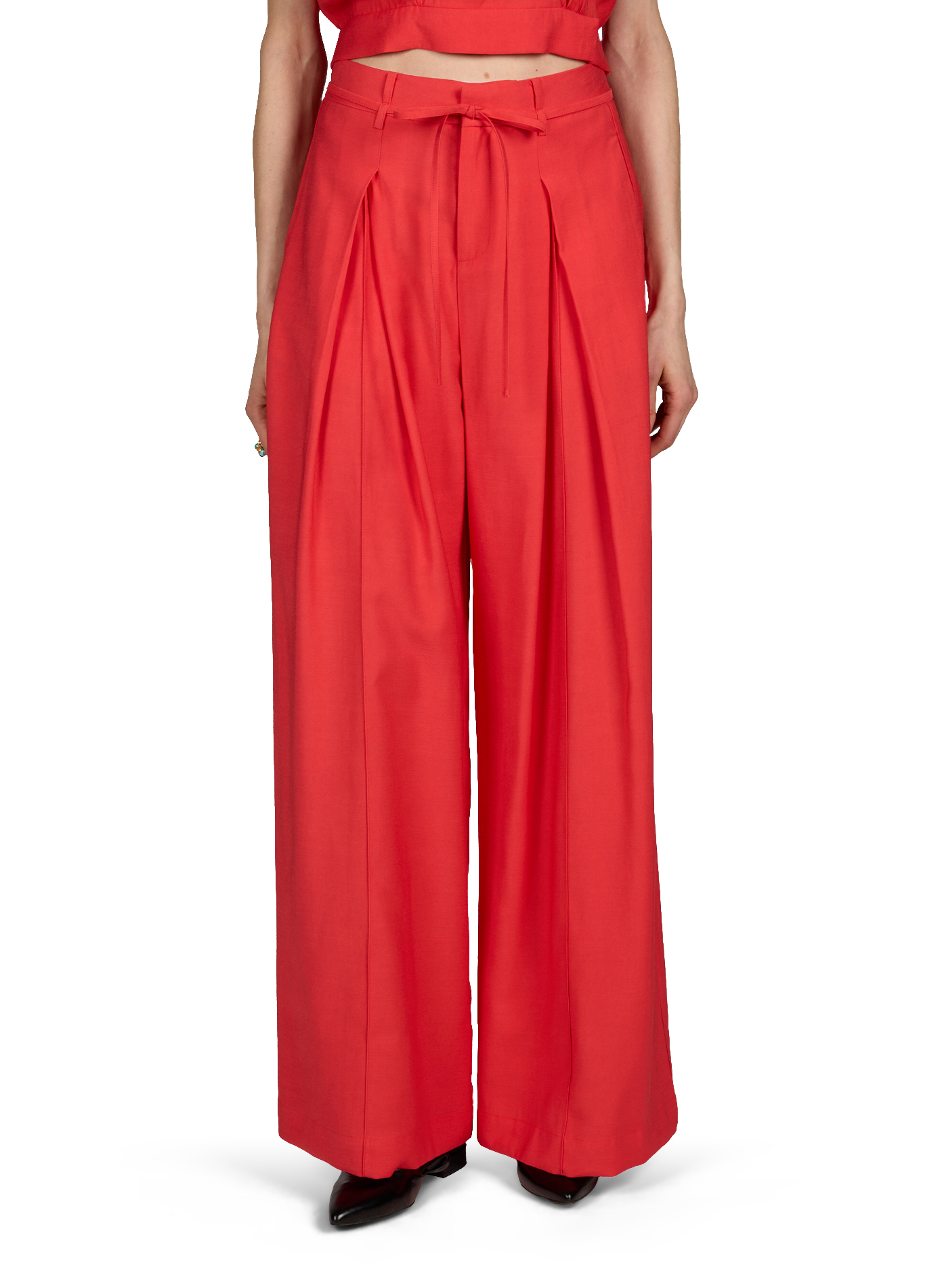 Pantalon large Julio SUNCOO Rose