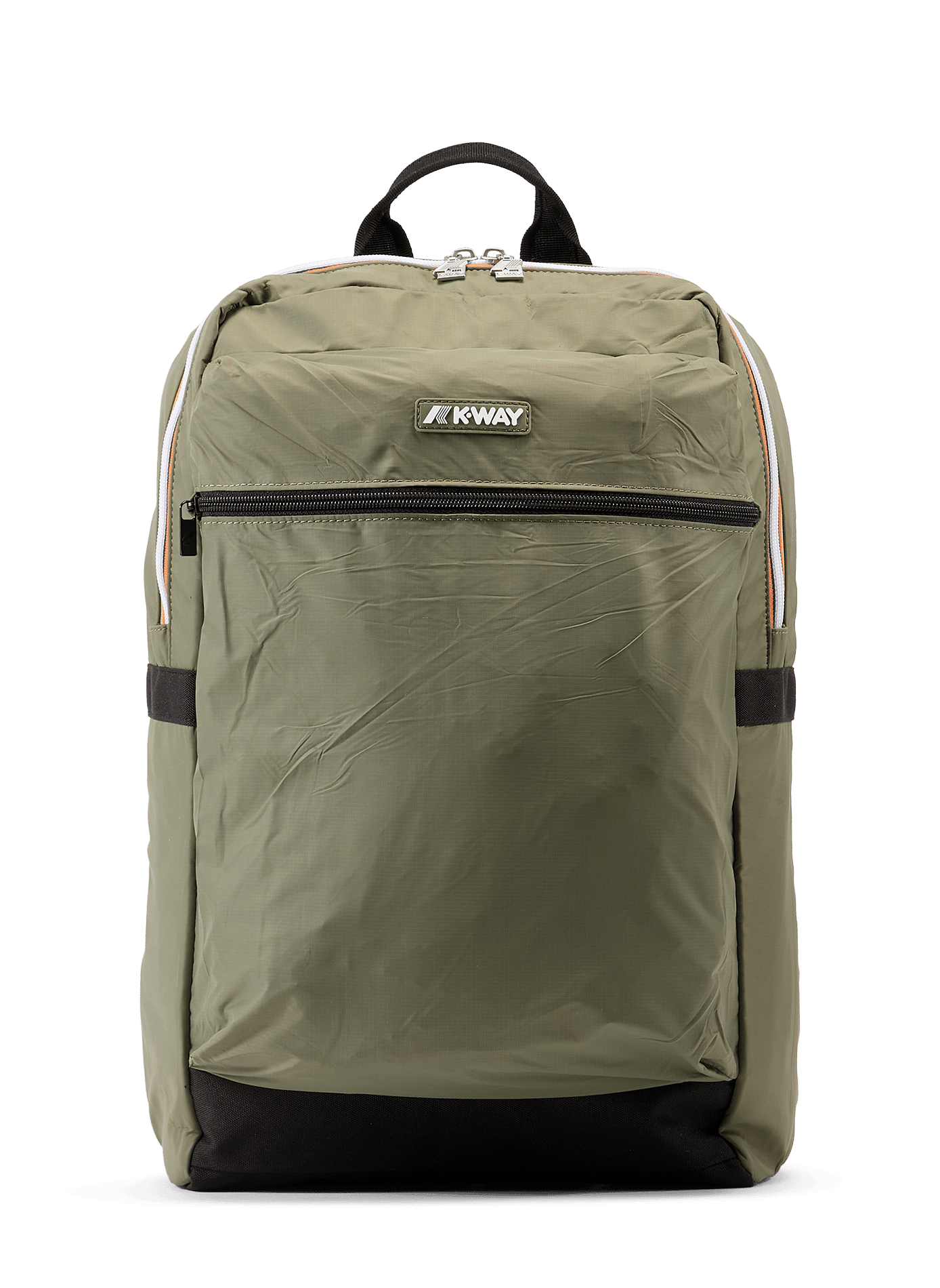 Sac à dos rembourré Laon en tissu ripstop K-WAY Vert