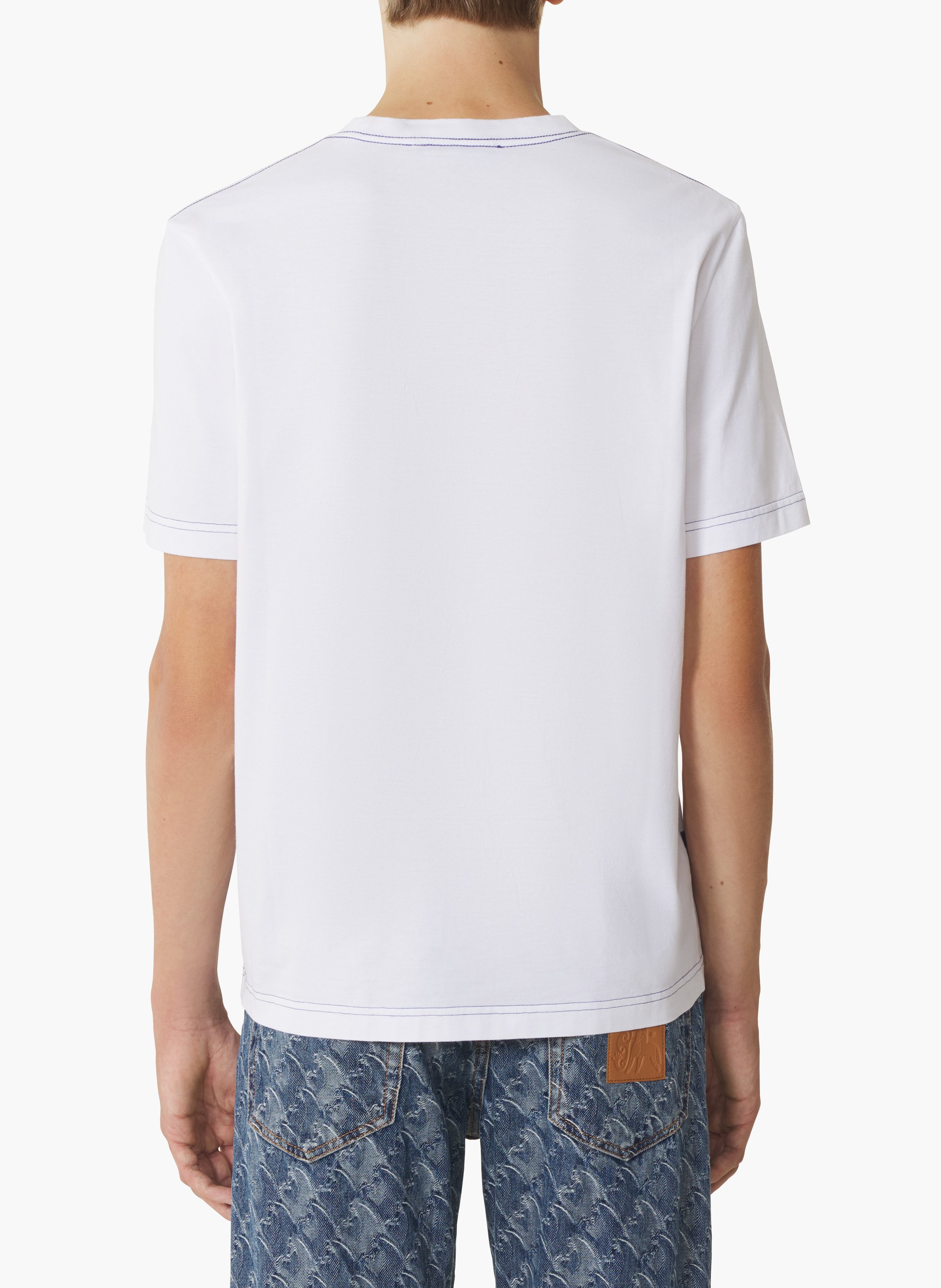 T-shirt imprimé lunar year LANVIN Blanc