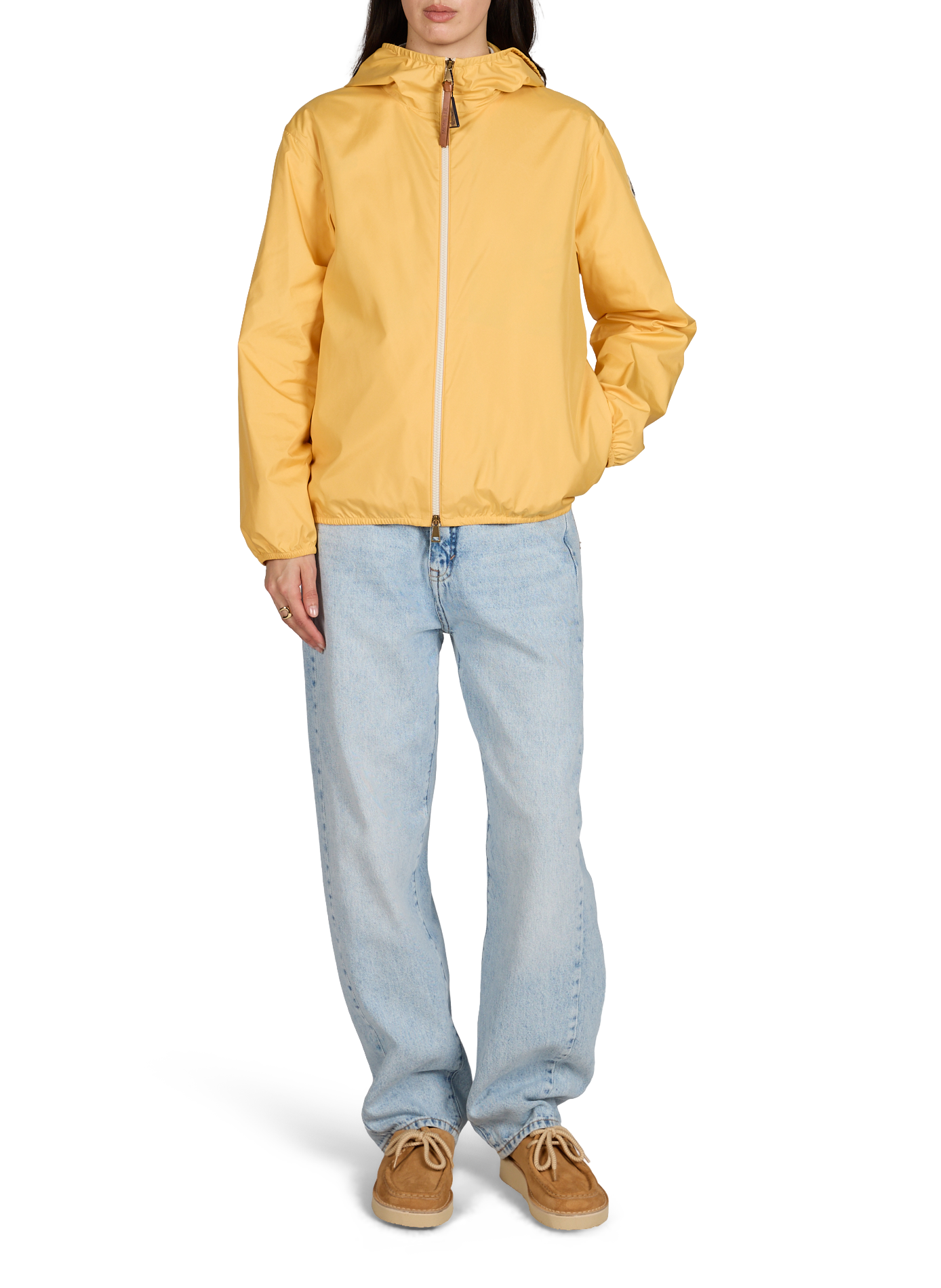 Veste Fegeos à capuche MONCLER Jaune