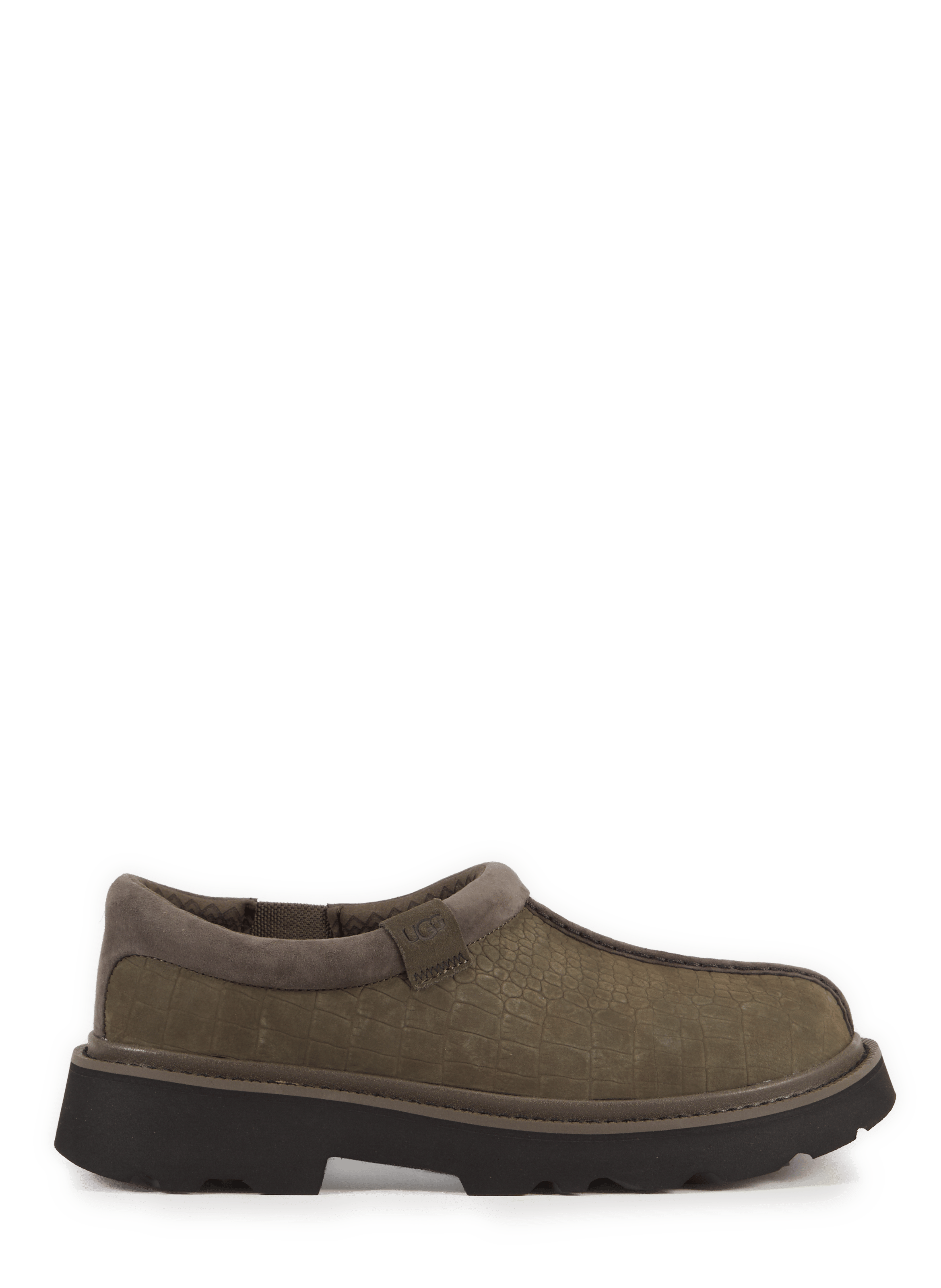 Tasman Lug Crocodile Print Boots UGG Brown