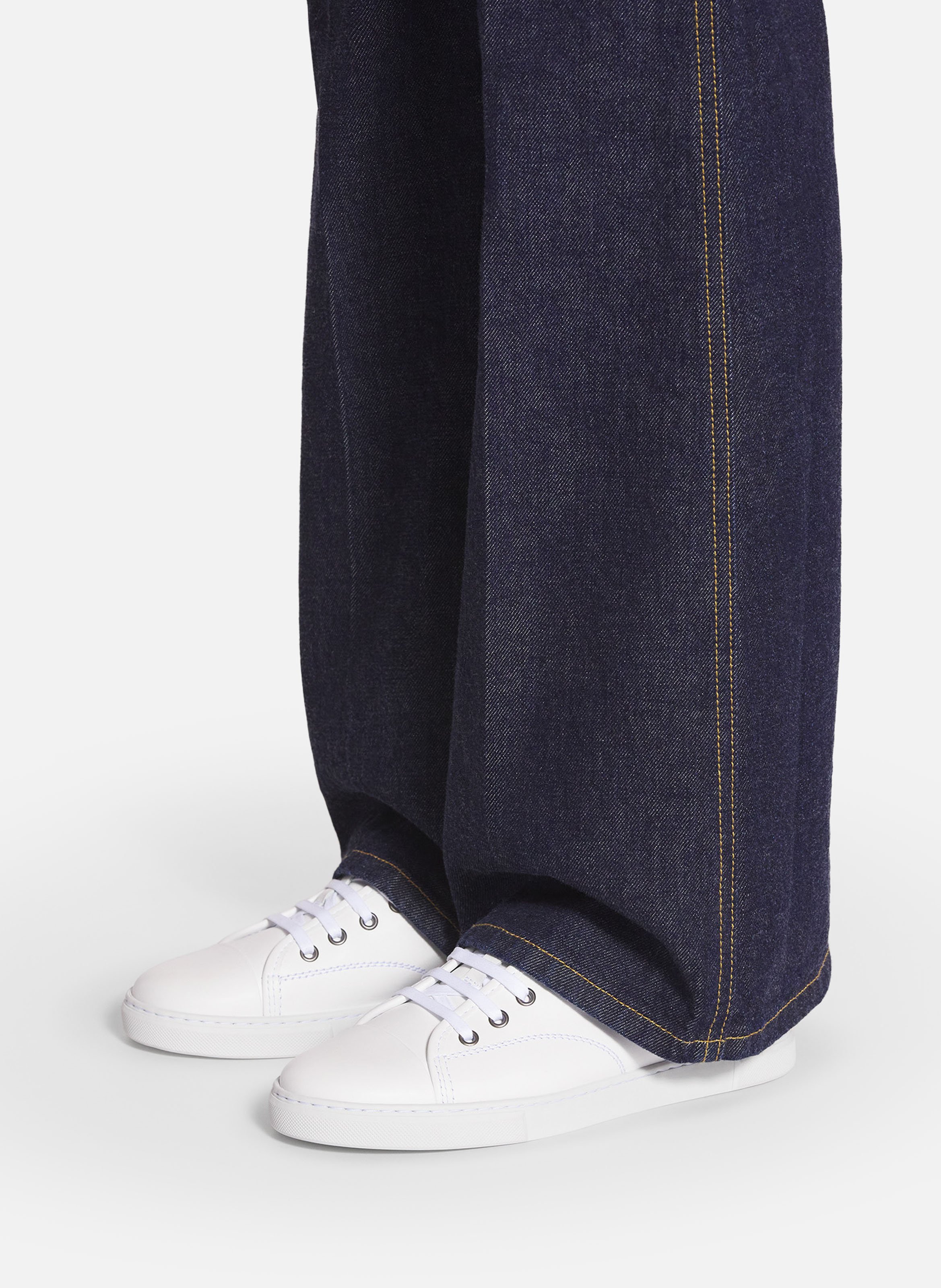 Sneakers dbb1 en cuir LANVIN Blanc