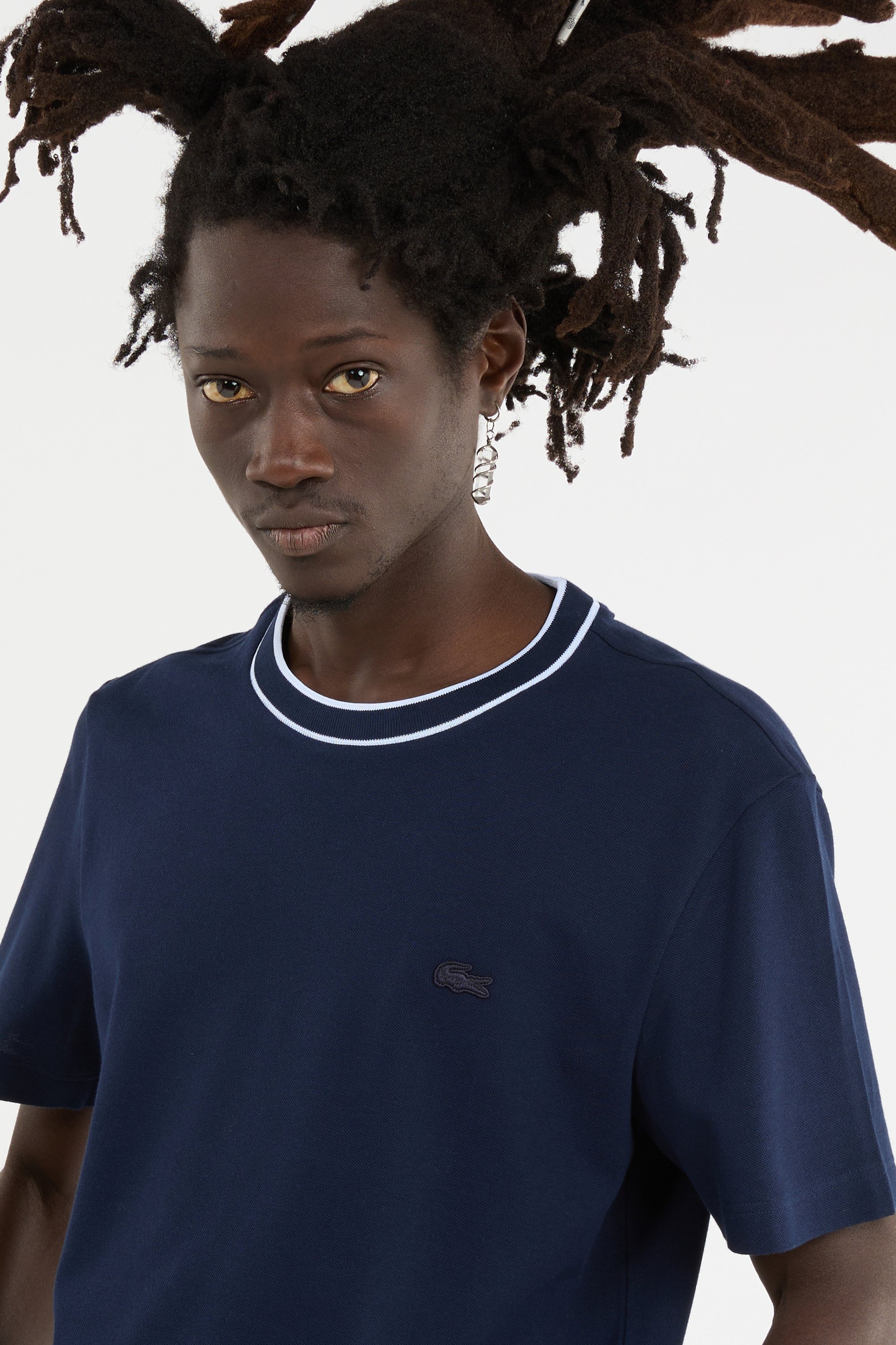T-shirt tee-shirt LACOSTE Bleu