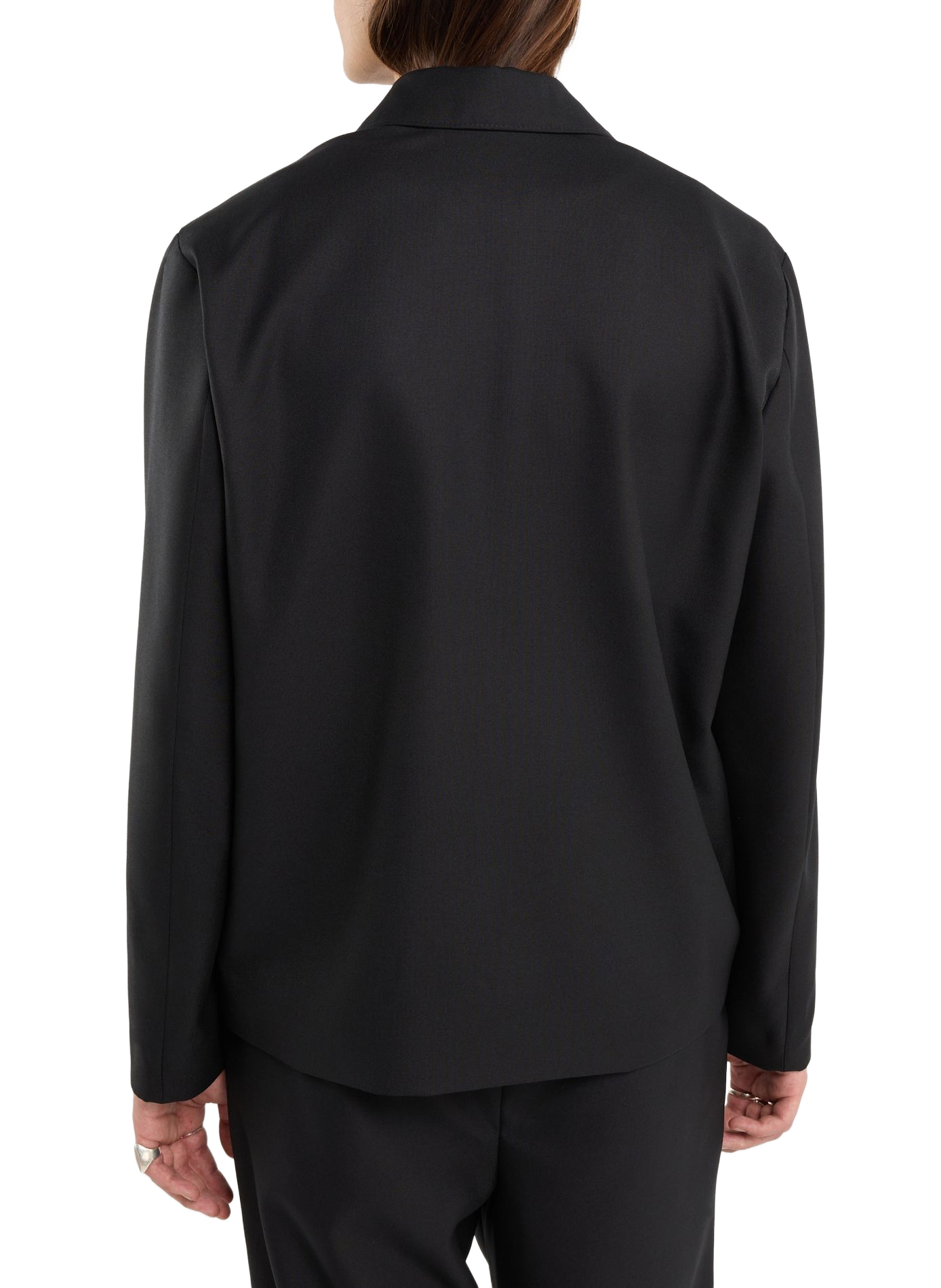 Veste Good col classique en laine SAISON 1865 Noir