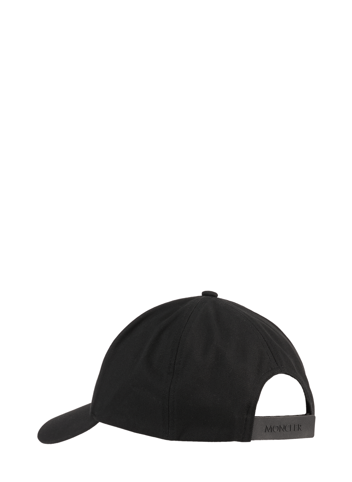 Casquette Baseball en coton MONCLER Noir