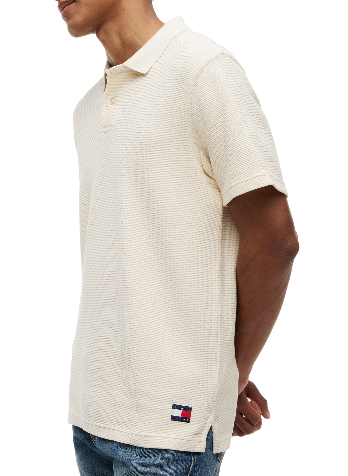 Cotton T-shirt TOMMY HILFIGER Beige