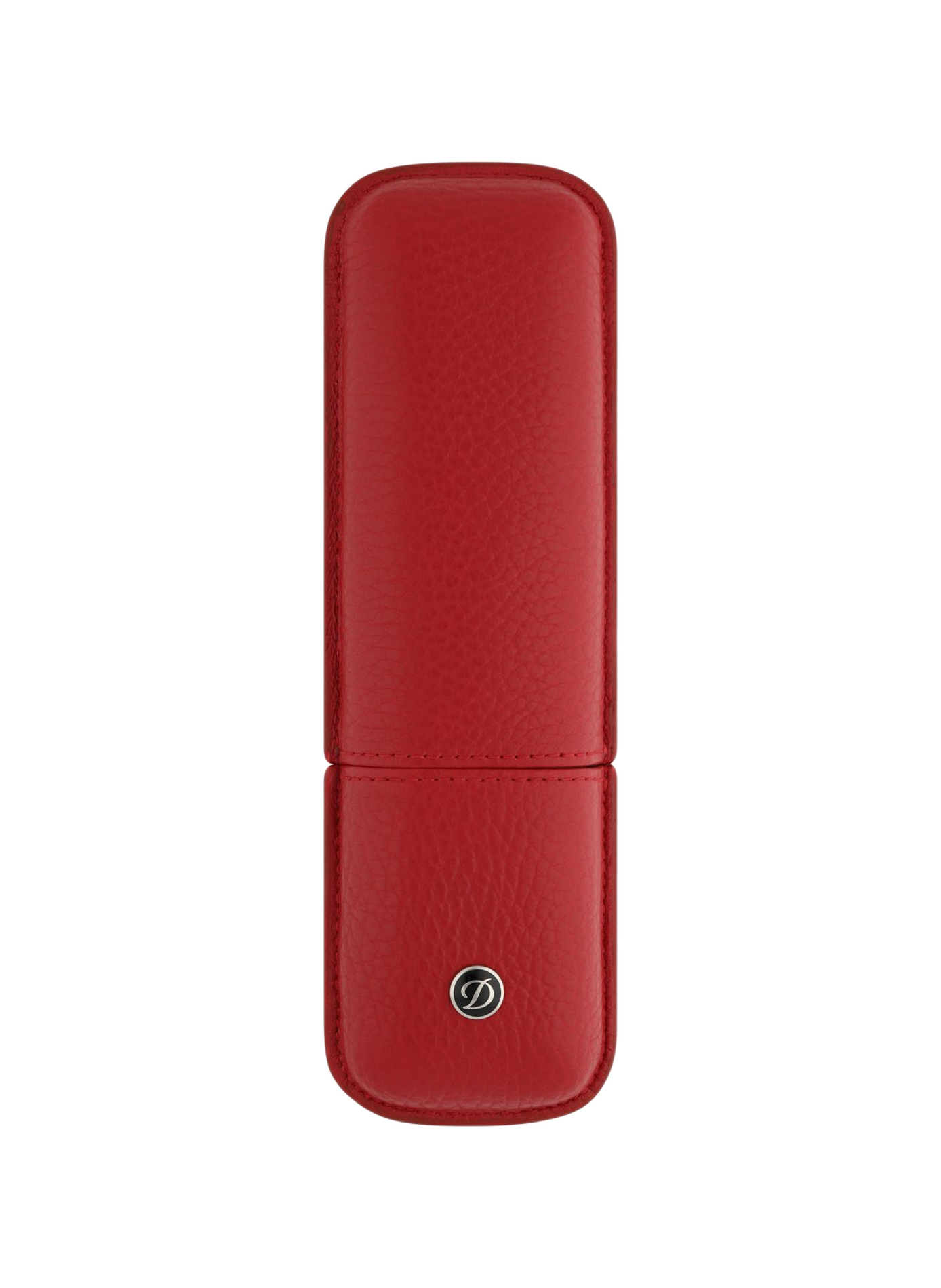 Leather 2 pen case S.T. DUPONT Red