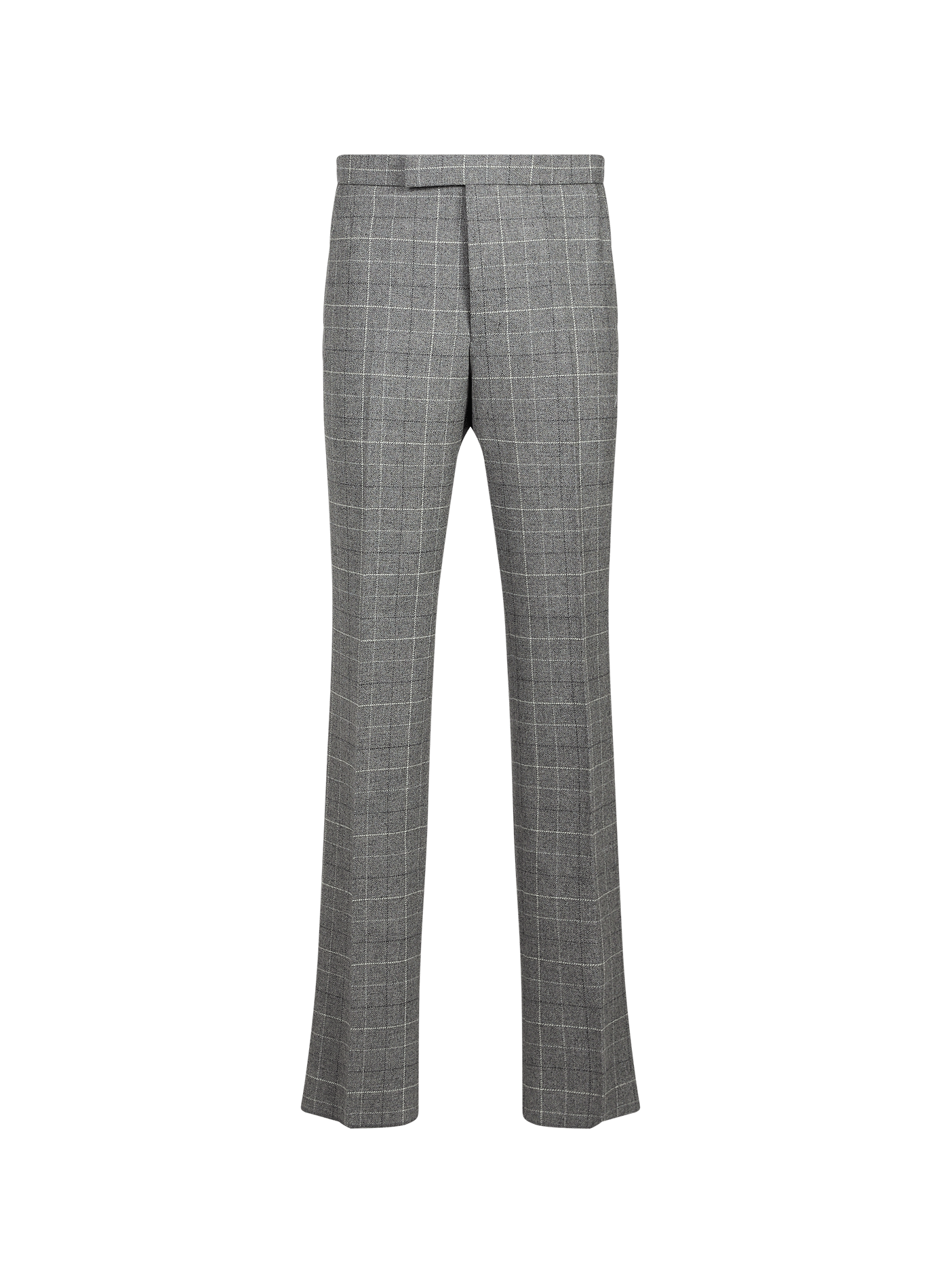 Weiter Tweed-Wollhose THOM BROWNE Grau