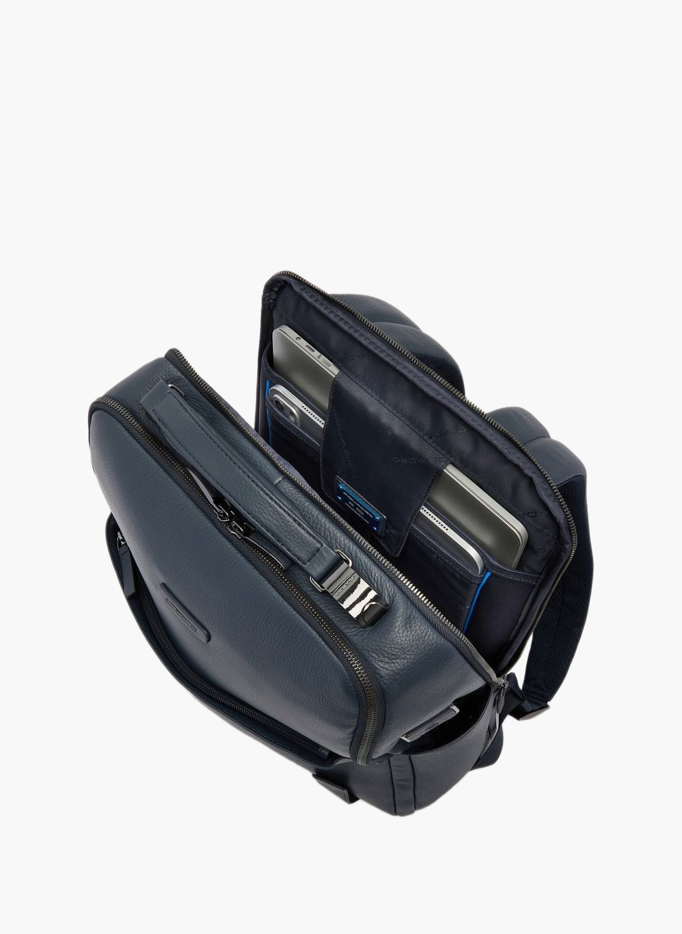 Sac à dos fin pour ordinateur 15,6" PIQUADRO Bleu
