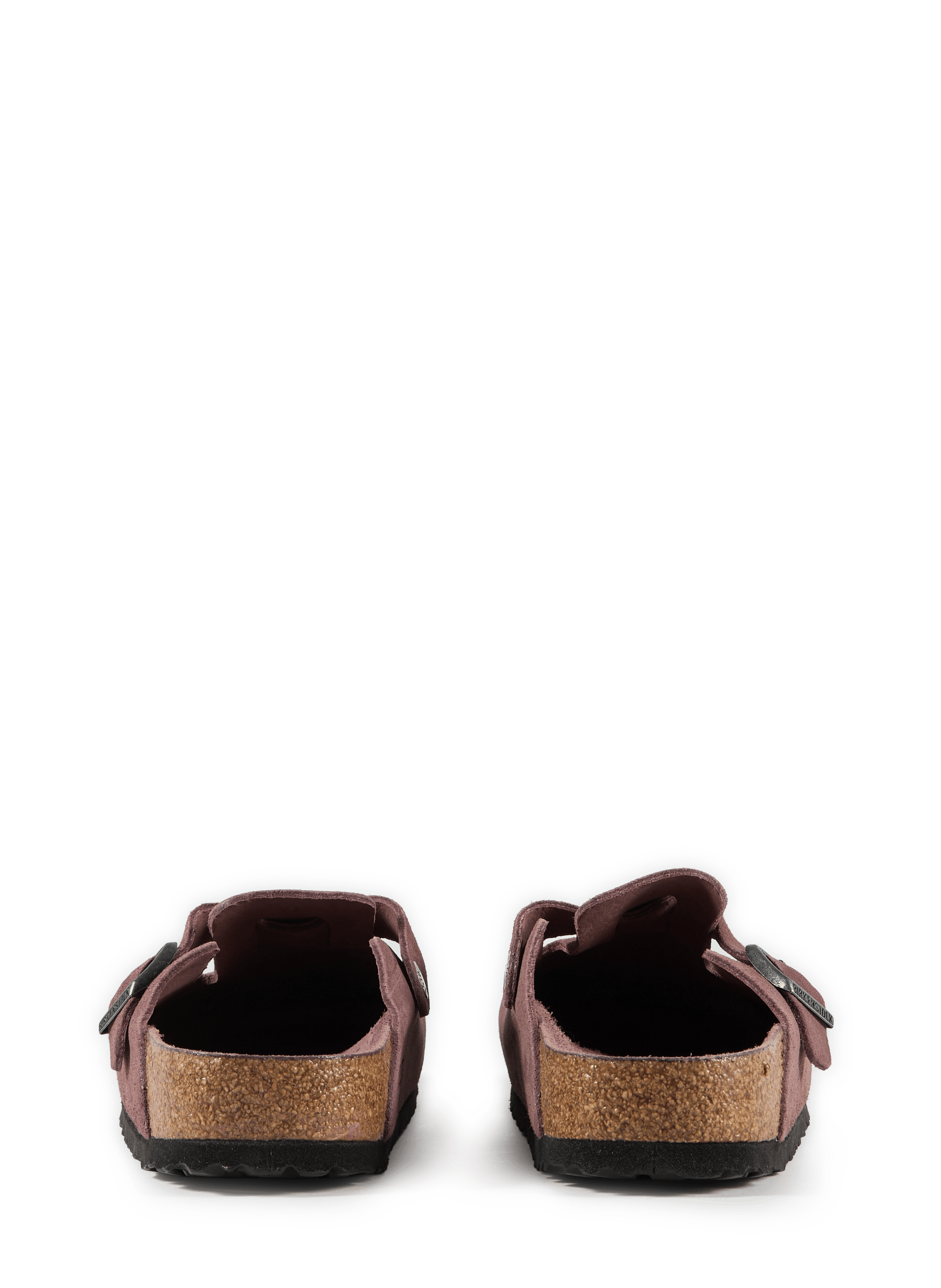 Zapatos planos de cuero BIRKENSTOCK Violeta