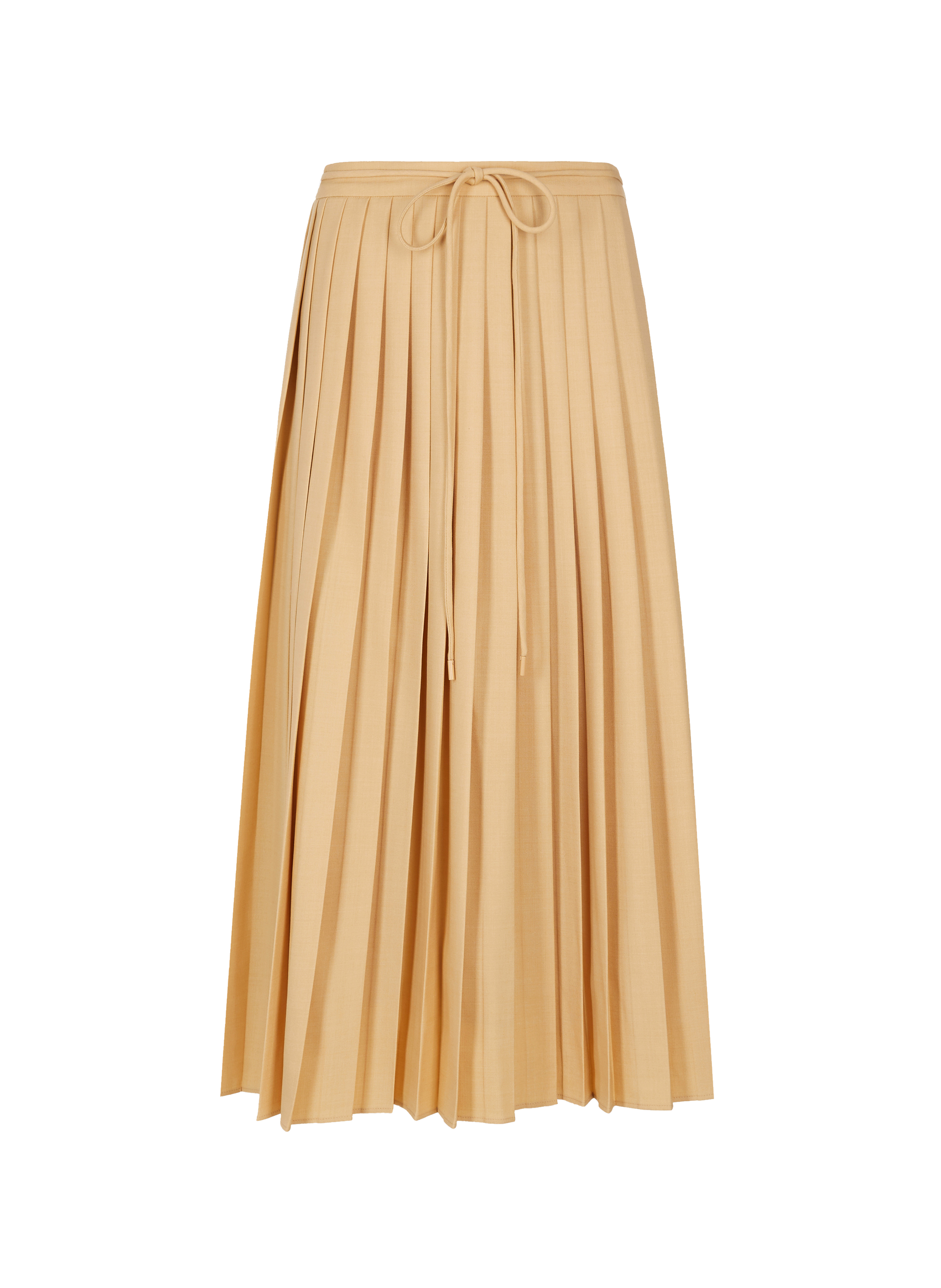 Jupe midi Irma en laine mélangée