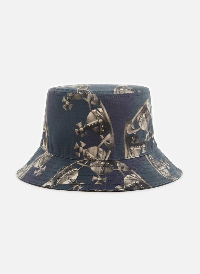 قبعة دلو من القطن بطبعات من VIVIENNE WESTWOOD