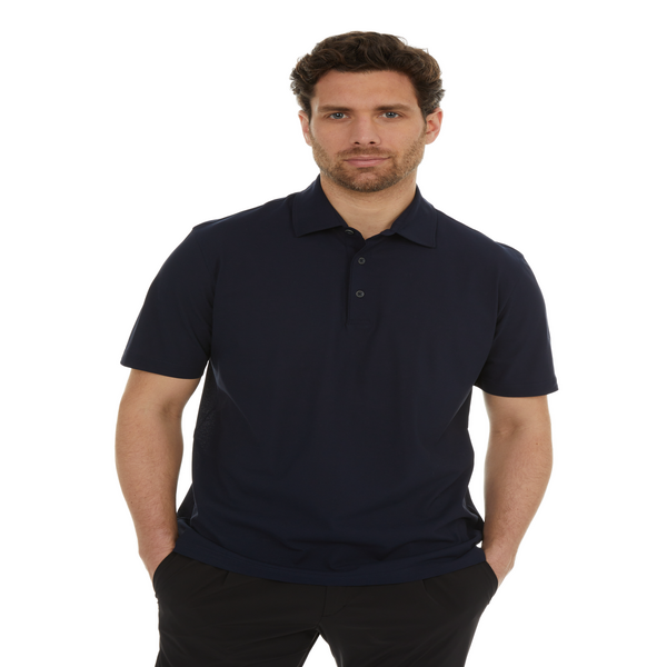 Shop Herno Plain Polo Shirt In Blue