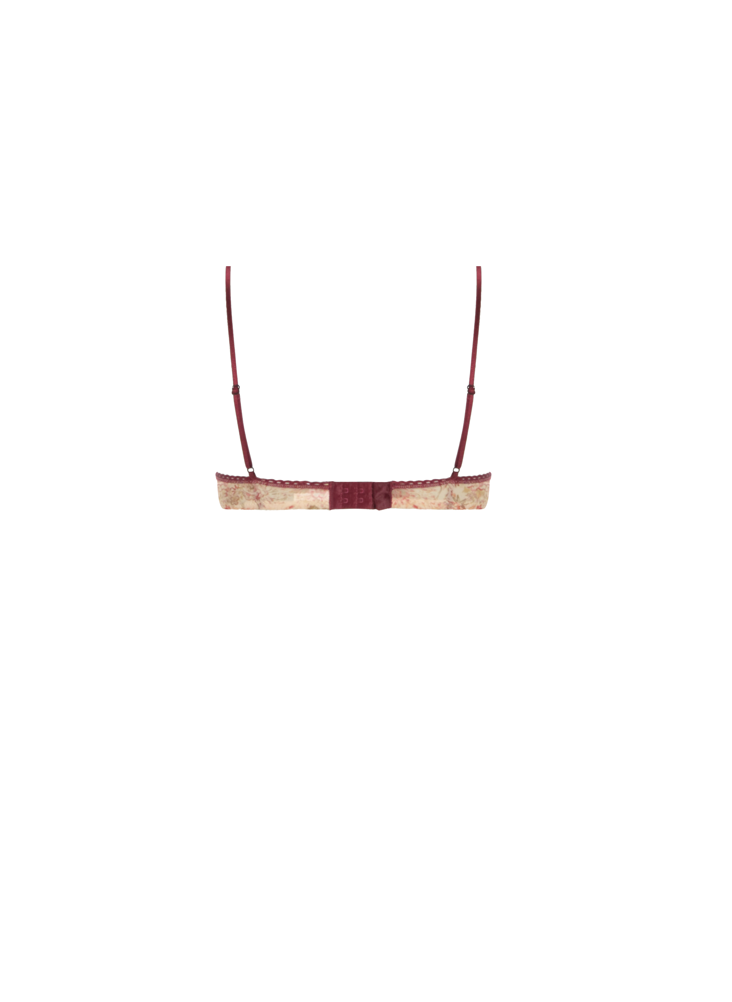 Soutien gorge souple à motif MOMONI Rose