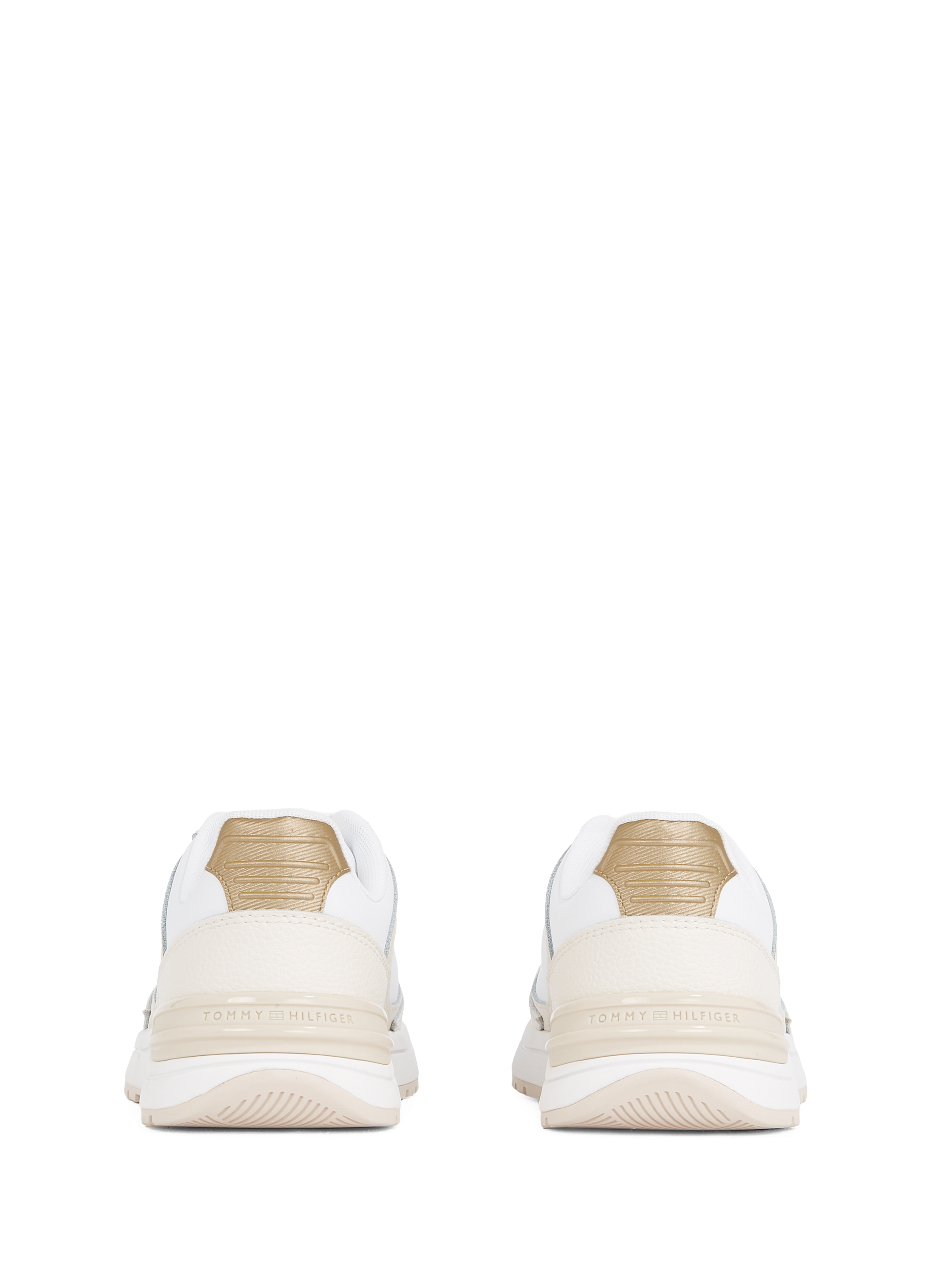 Baskets en cuir TOMMY HILFIGER Multicolore