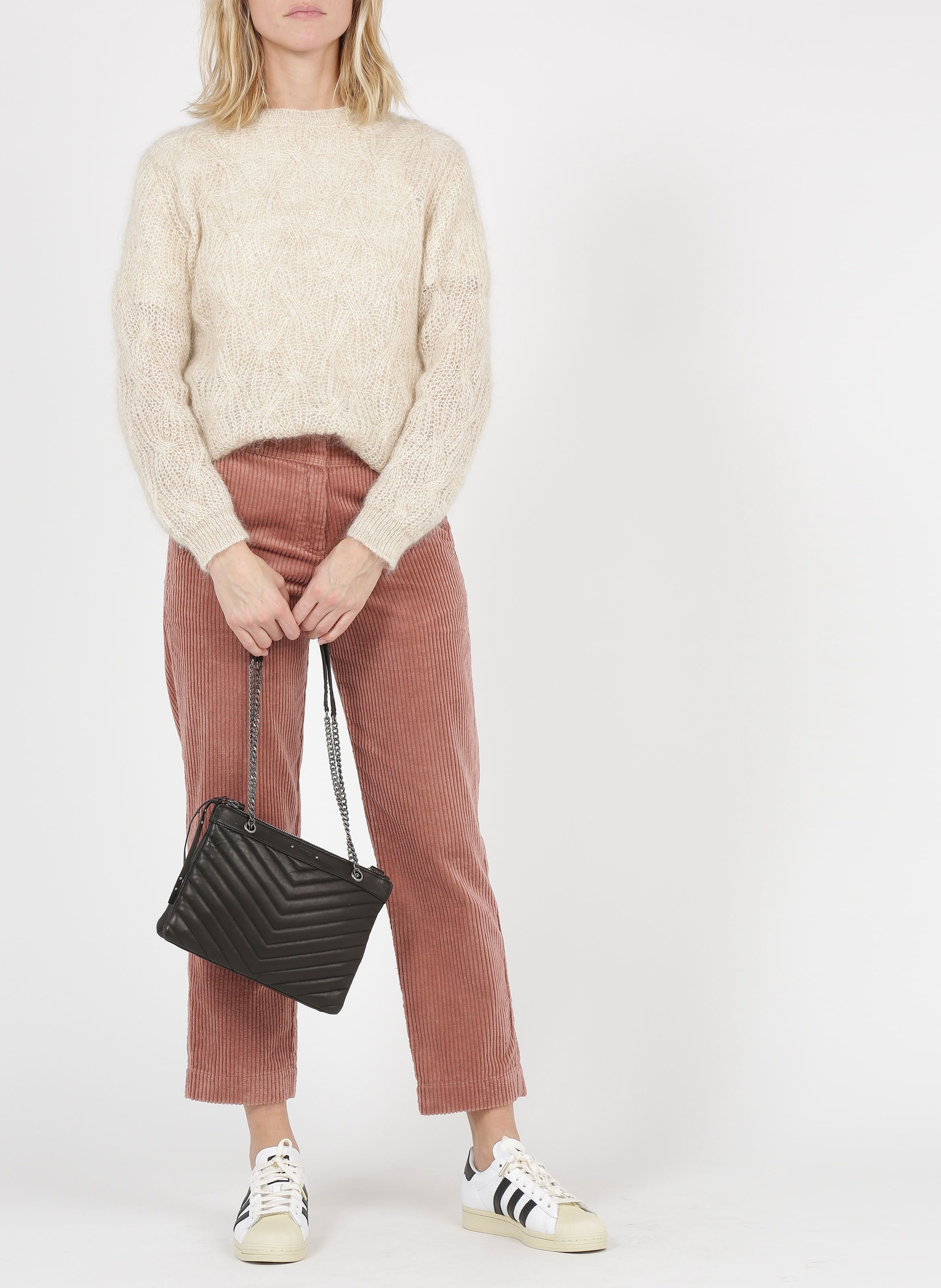 Sac en cuir matelassé IKKS Noir