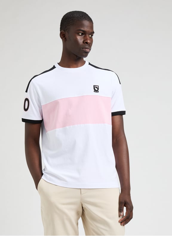 Short-Sleeve Cotton T-shirt White by EDEN PARK EDEN PARK Short-Sleeve Cotton T-shirt White