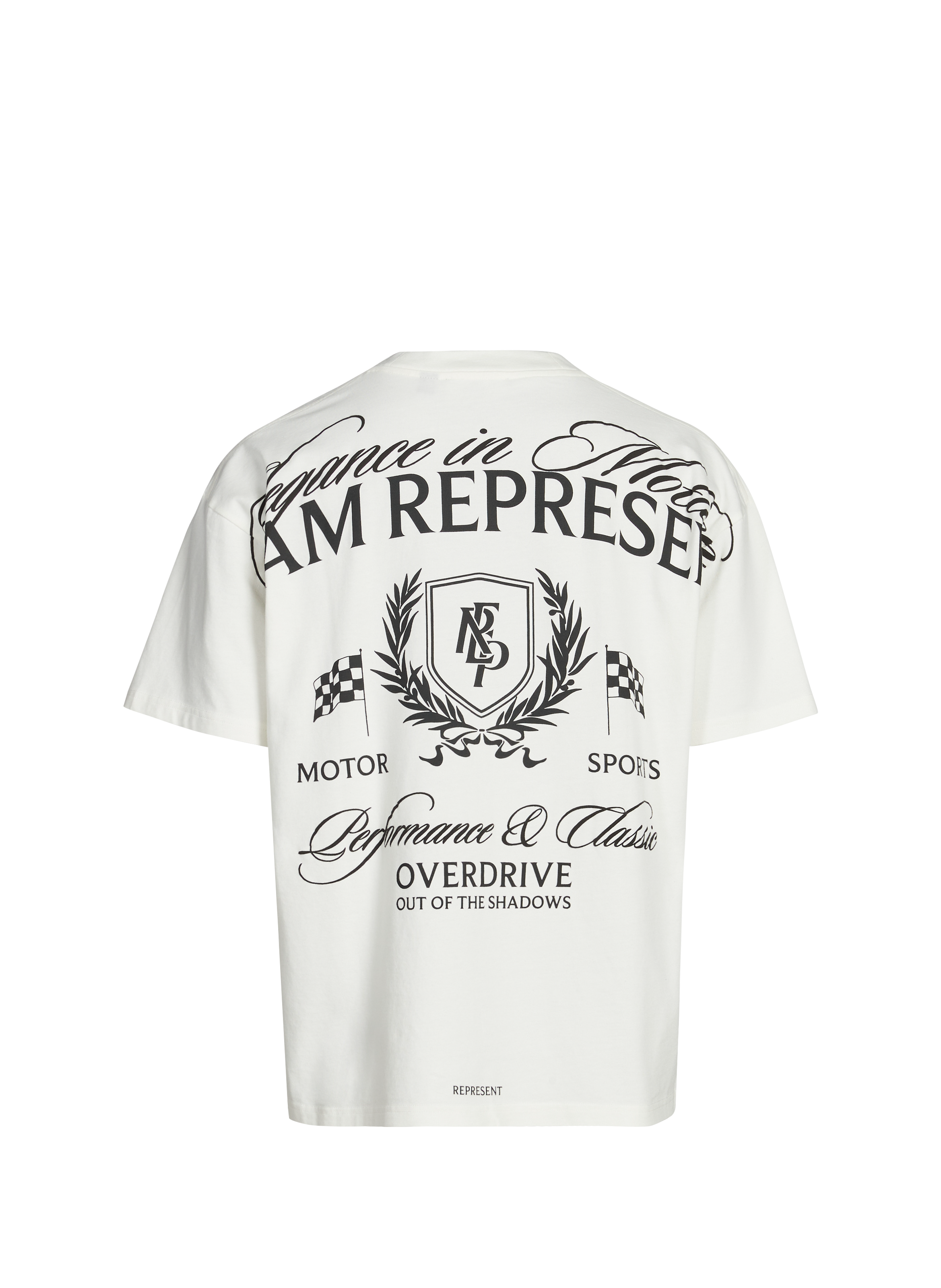 Printed cotton T-shirt REPRESENT White