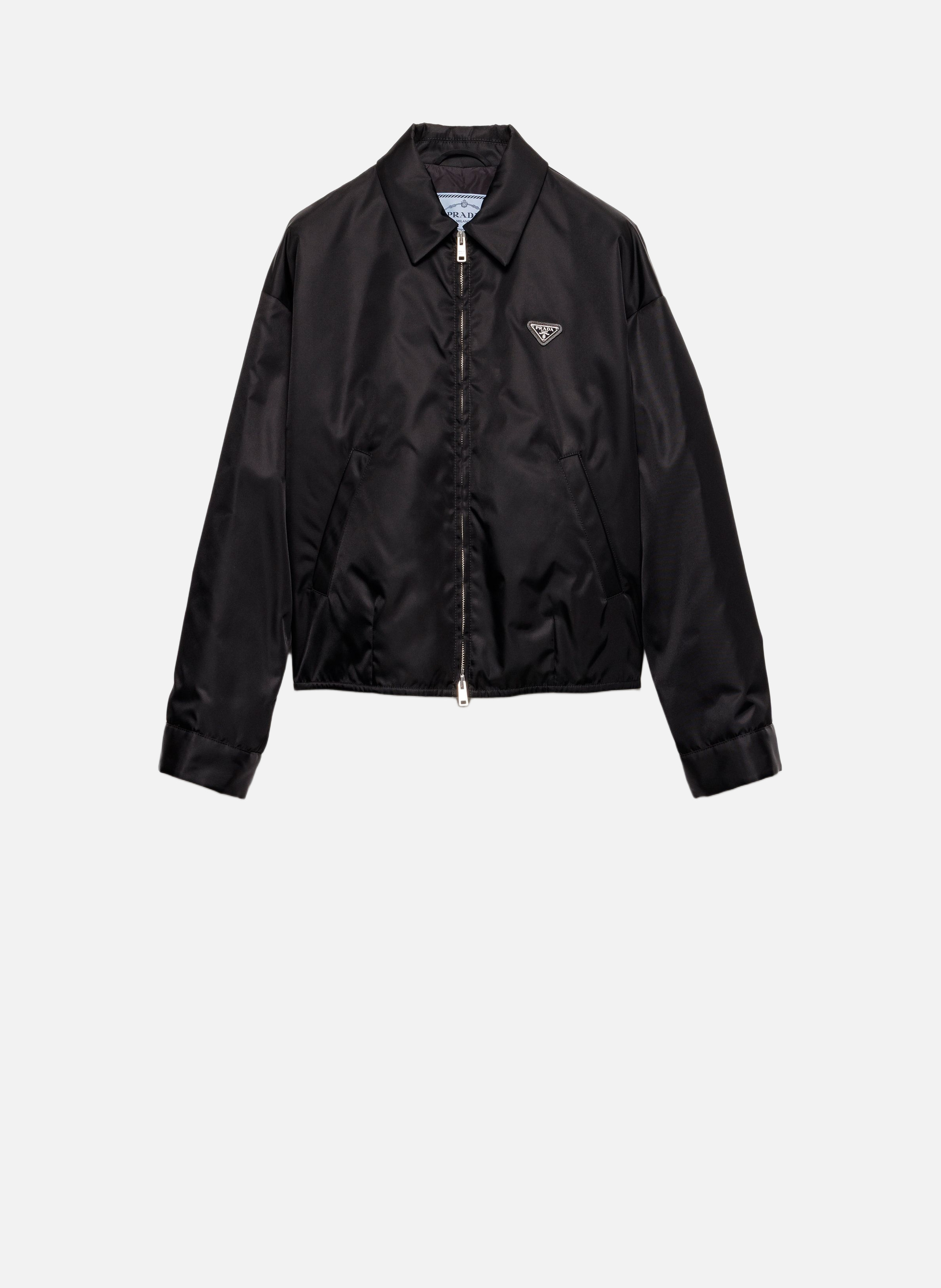 Blouson en re-nylon PRADA Noir