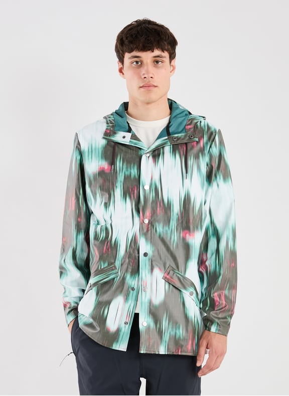 Hooded raincoat Multicolour by RAINS RAINS Hooded raincoat Multicolour