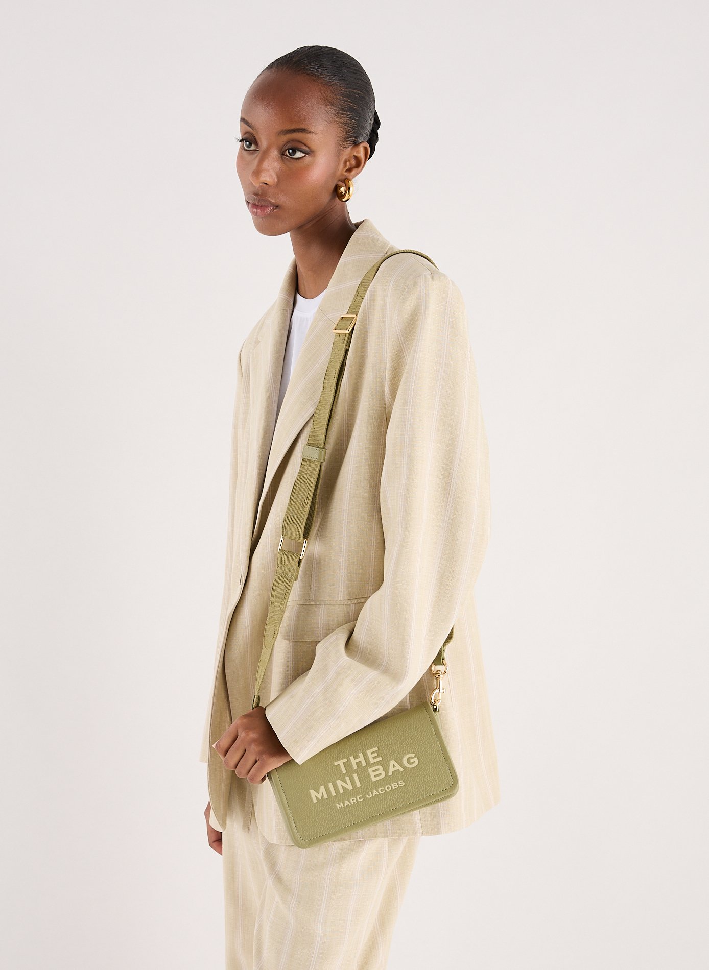 Sac à bandoulière en cuir MARC JACOBS Vert