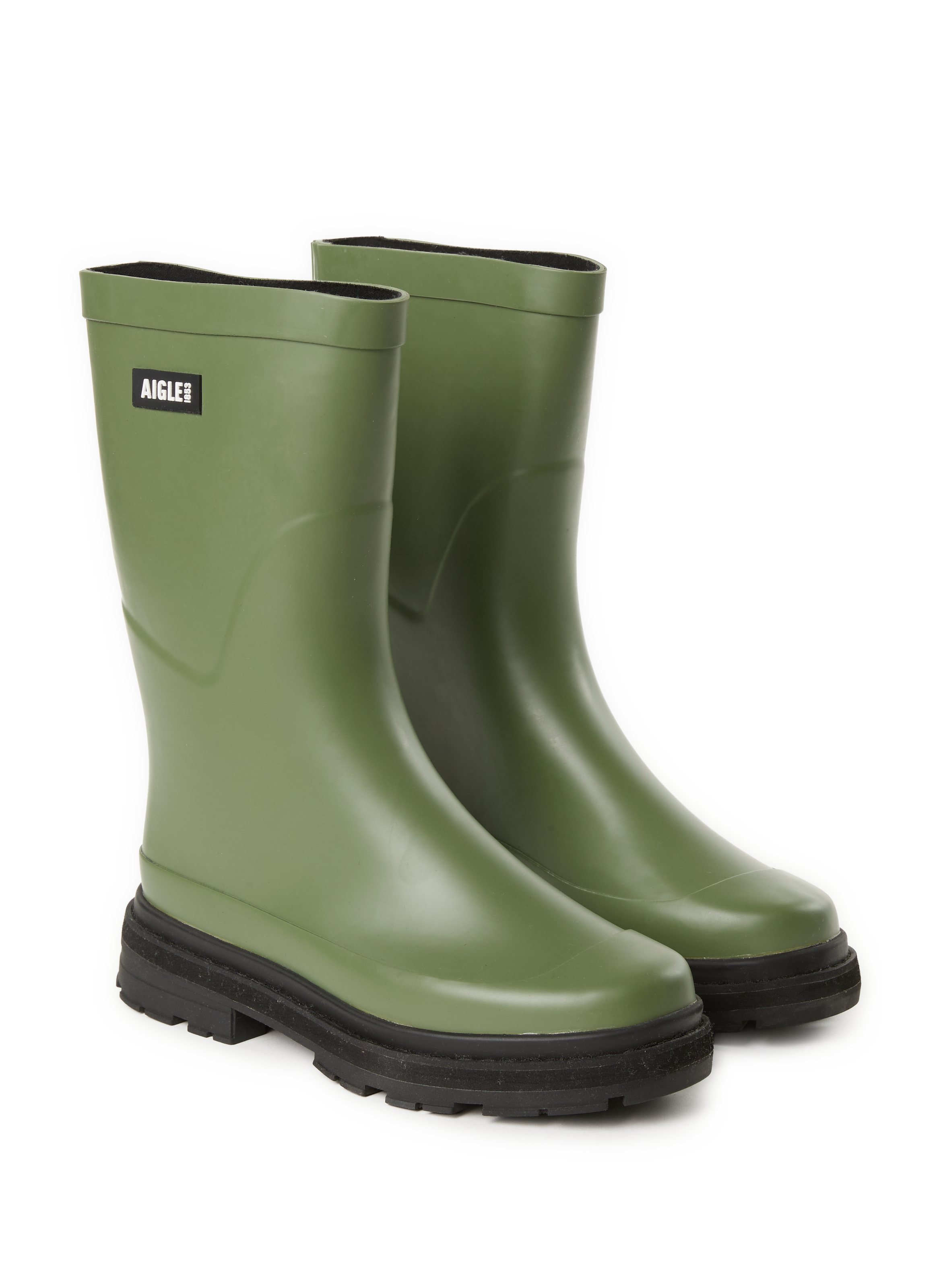 Bottes de pluie AIGLE Kaki