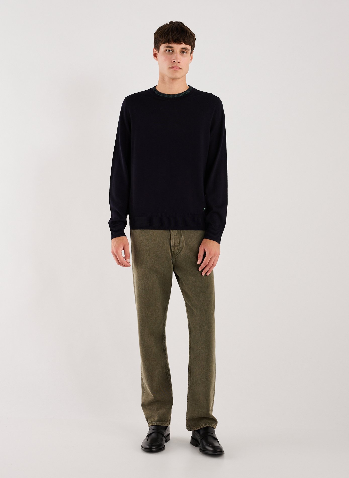  Round-neck wool jumper PAUL SMITH Blue