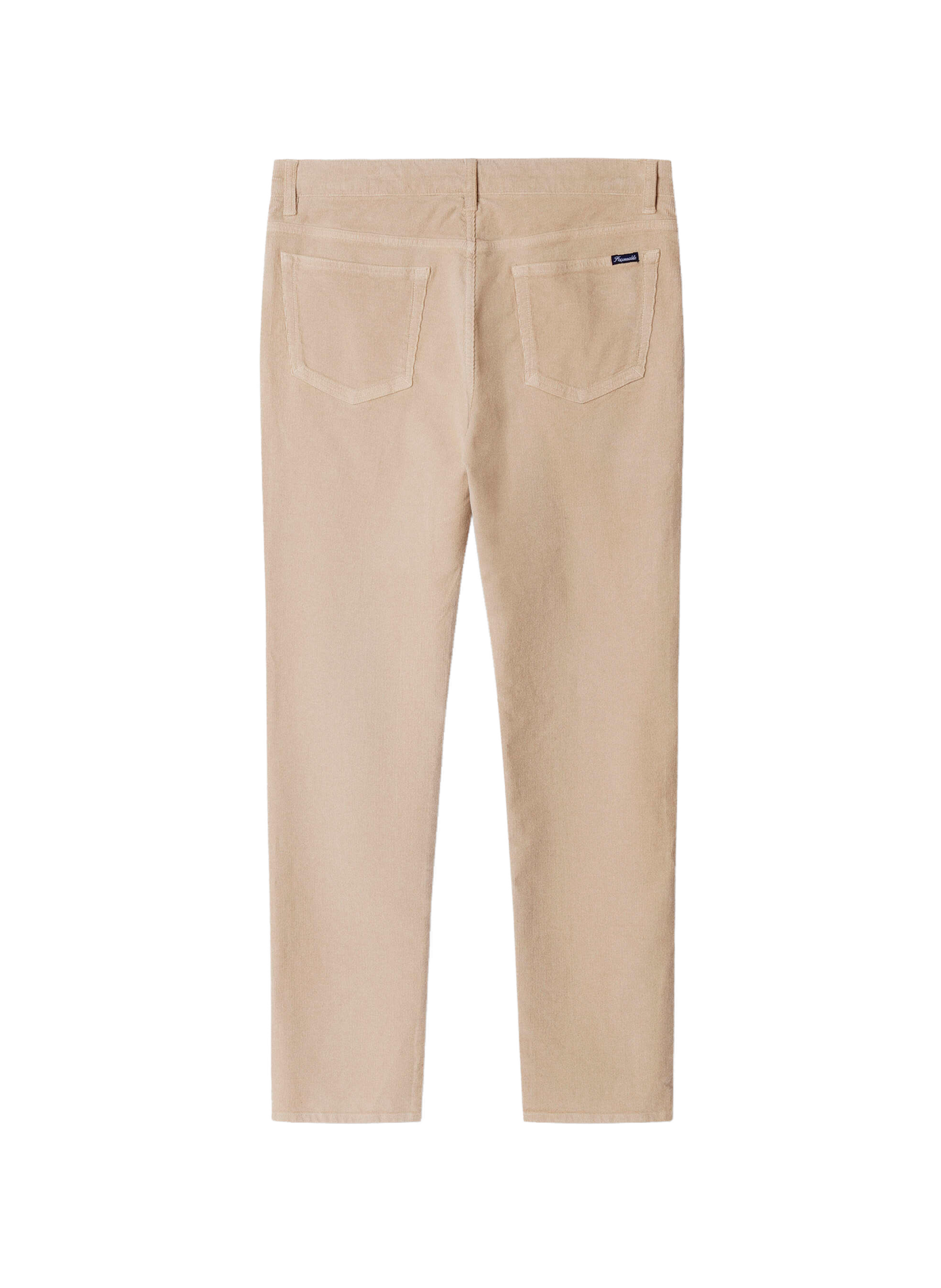 Pantalon en velours côtelé  FACONNABLE Beige