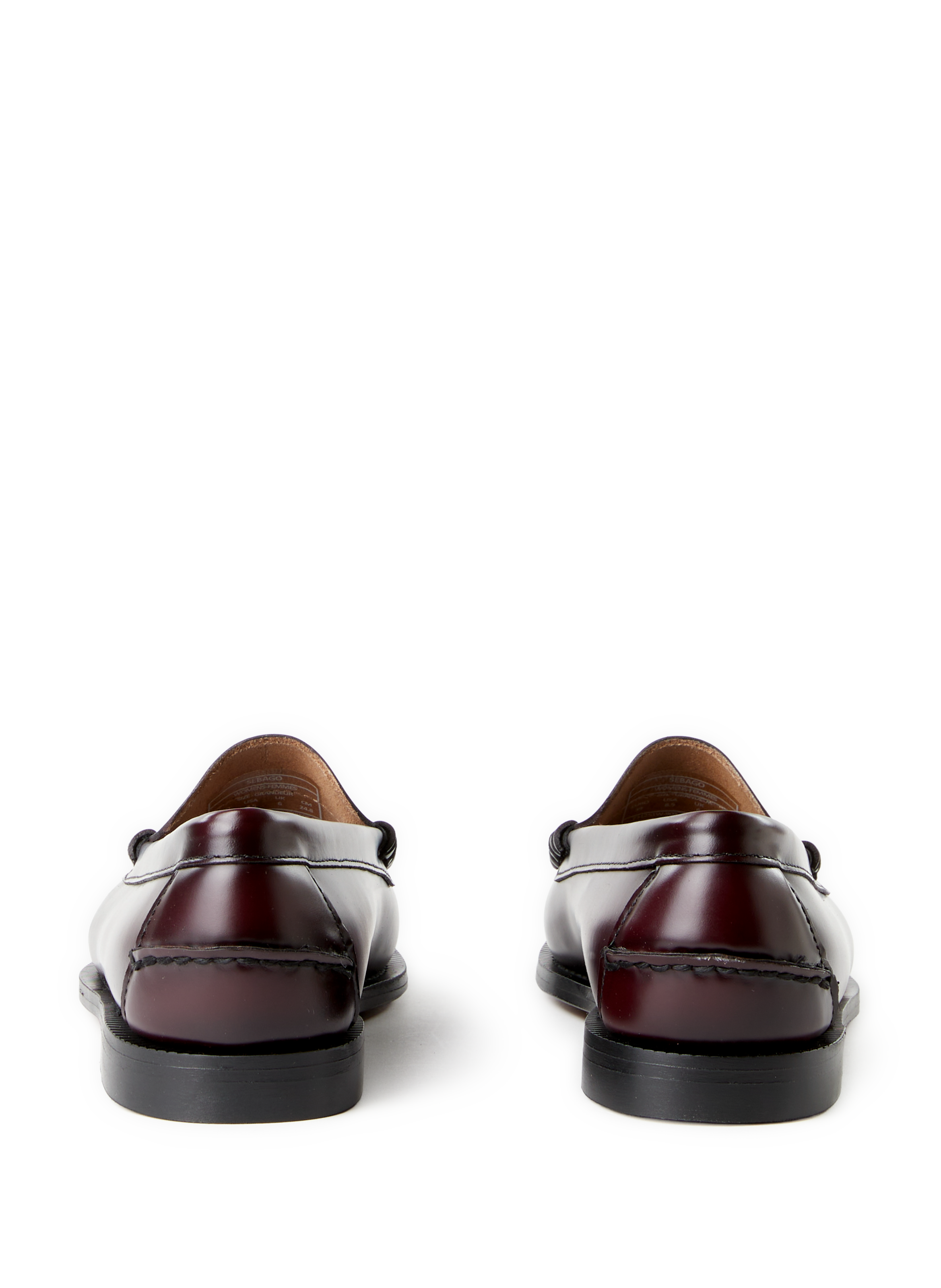 Mocassins en cuir SEBAGO Marron