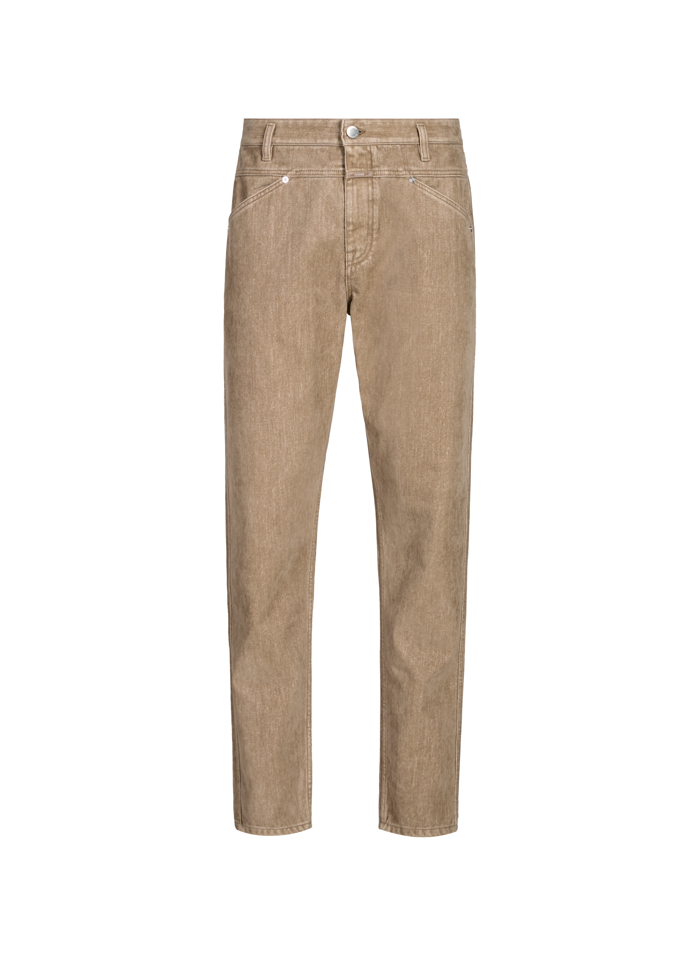 Pantalon en coton CLOSED Beige