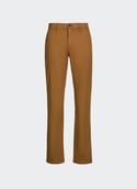 Pantalon droit en coton mélangé  Dark wheat boot