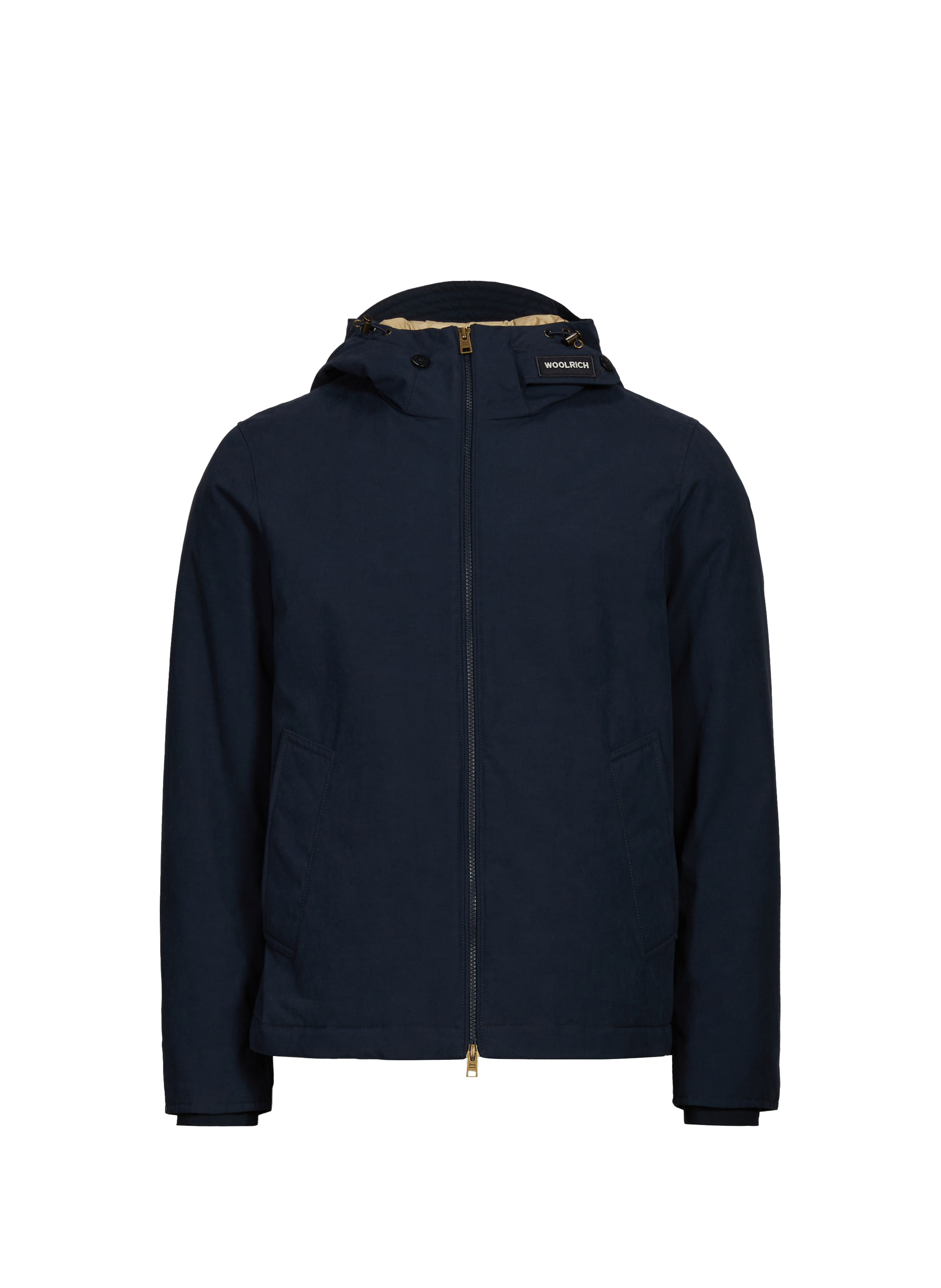 WOOLRICH Blouson col montant à capuche Bleu