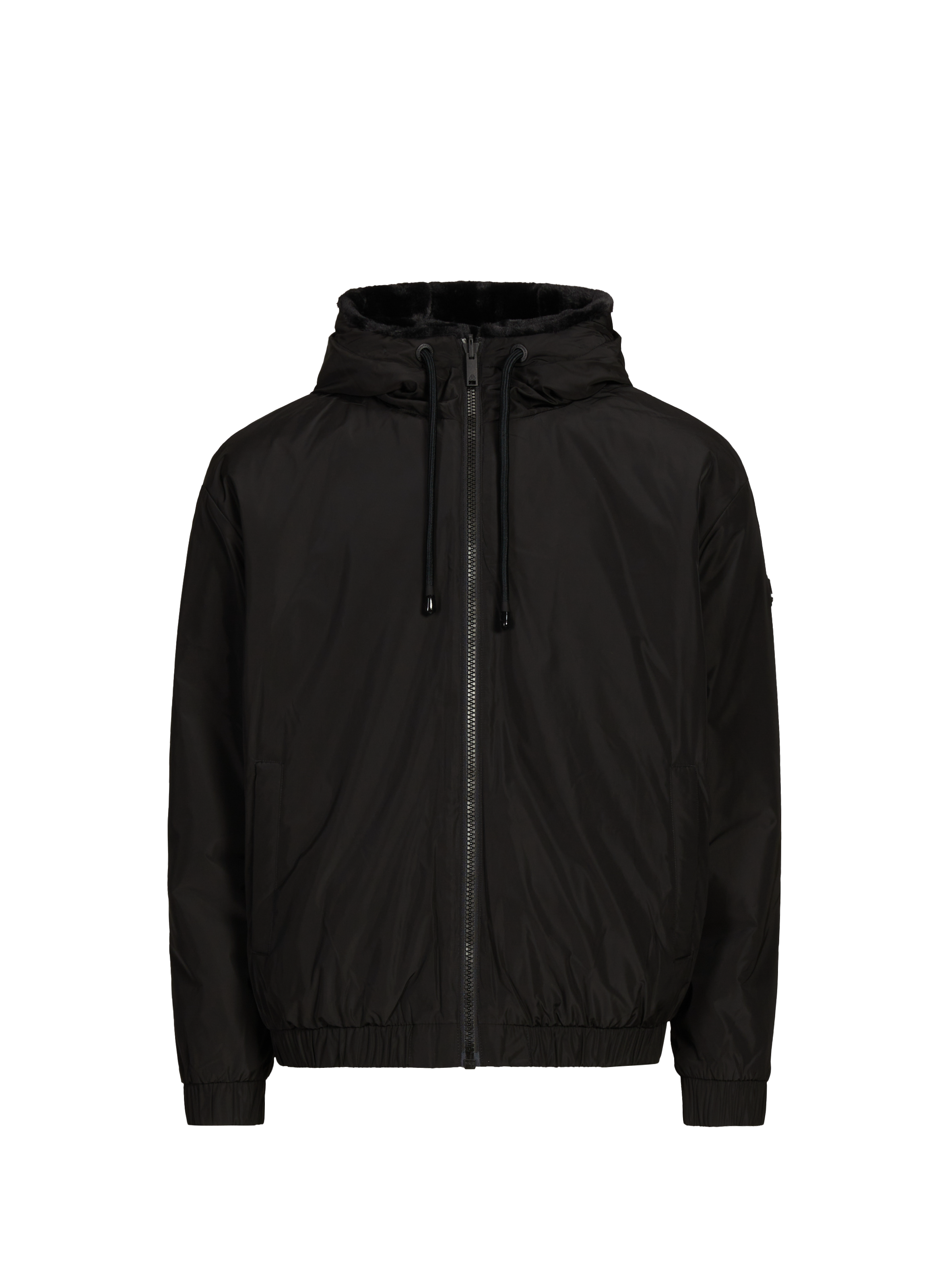 MOOSE KNUCKLES Parka à capuche Borden Bunny réversible Black