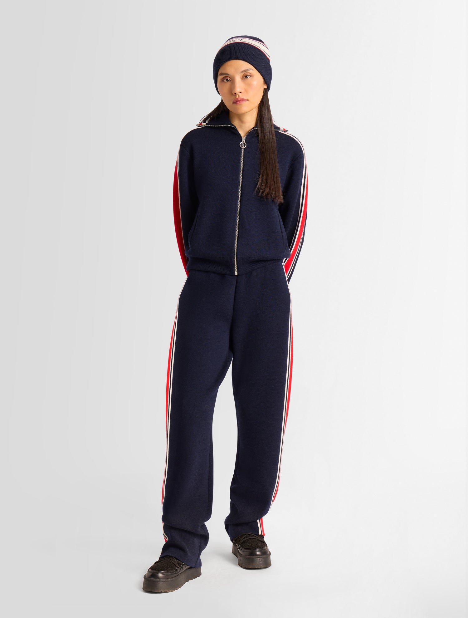 Pantalon benada pant coupe ample FUSALP Bleu