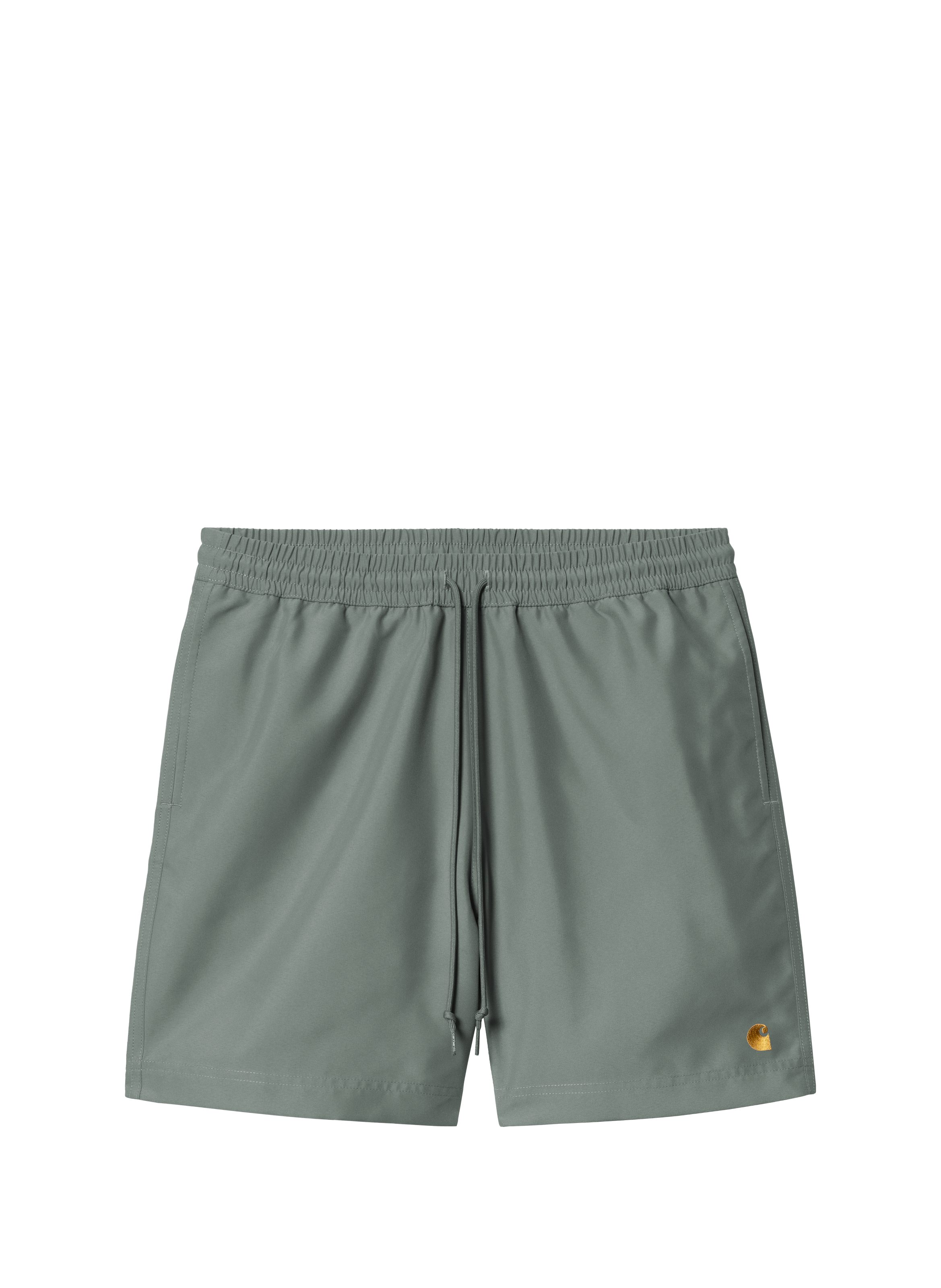 Logo swim shorts  Velvet green gold